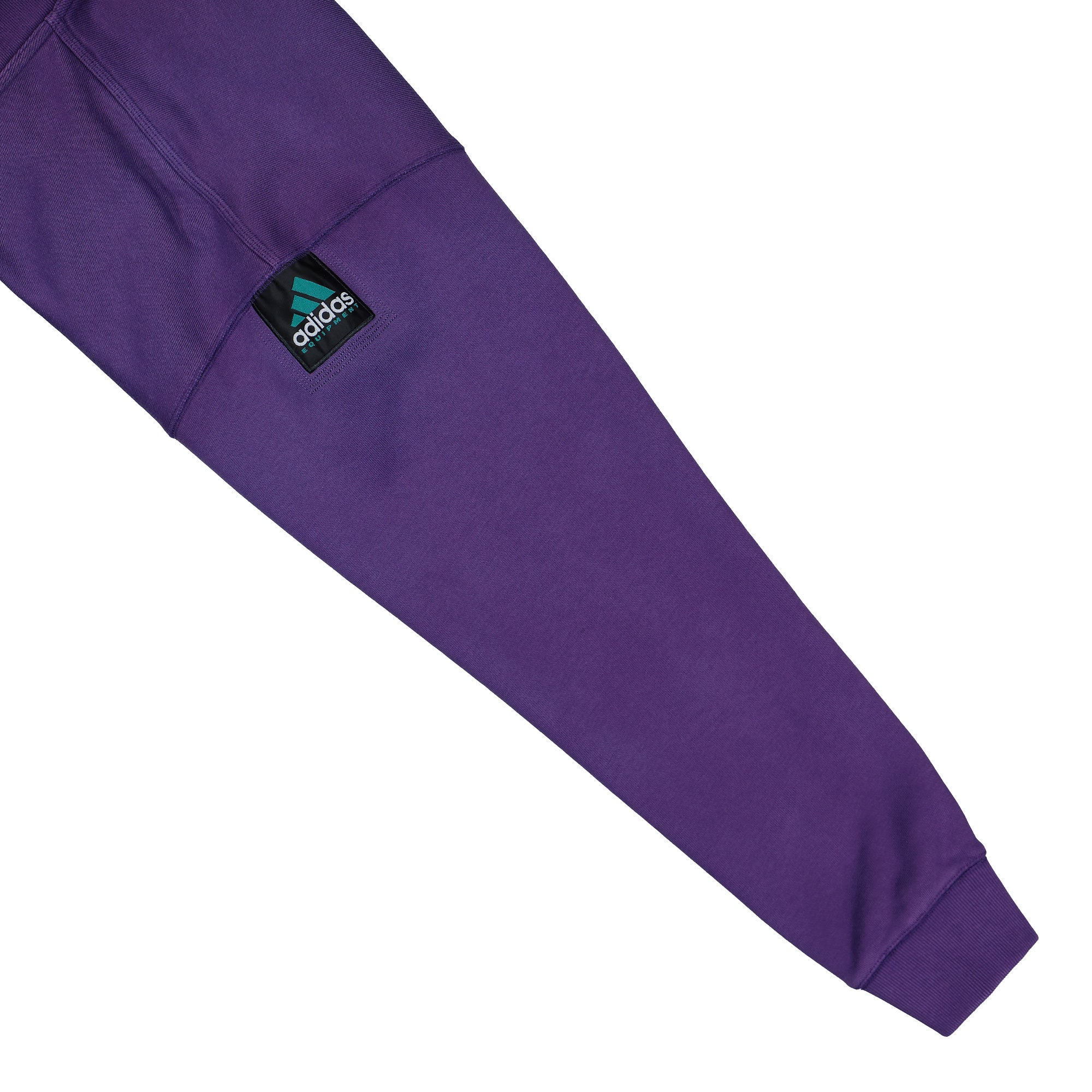 adidas Equipment Cropped Hoodie Violet Hoodies JX1598 Detail View 2 | Overkill