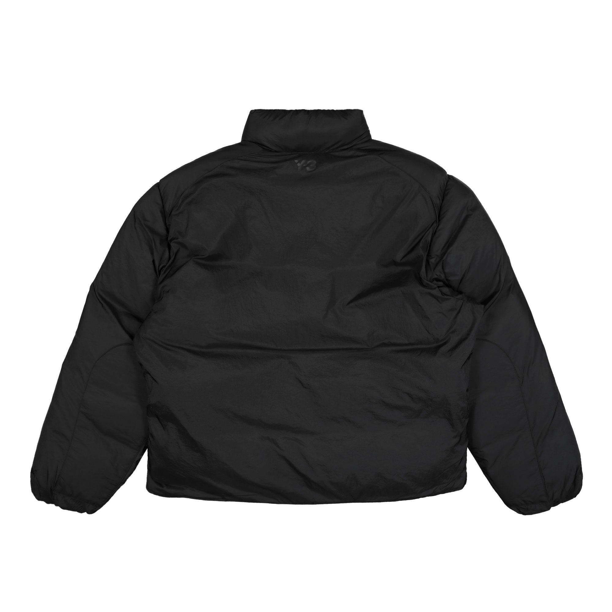 Y-3 M Puffer Jacket Black Puffer Jacket JX7282 Close-up | Overkill