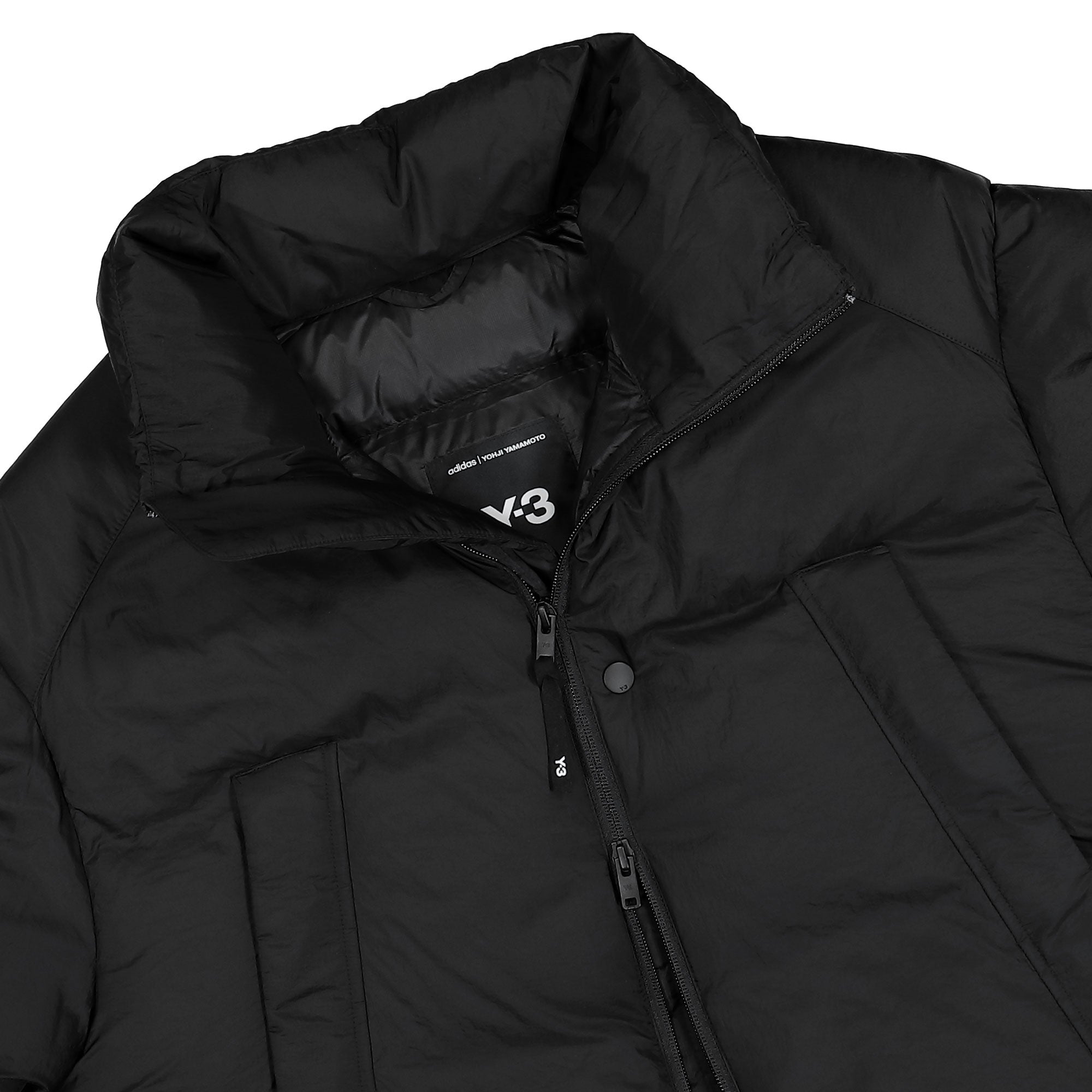 Y-3 M Puffer Jacket Black Puffer Jacket JX7282 Detailfoto | Overkill