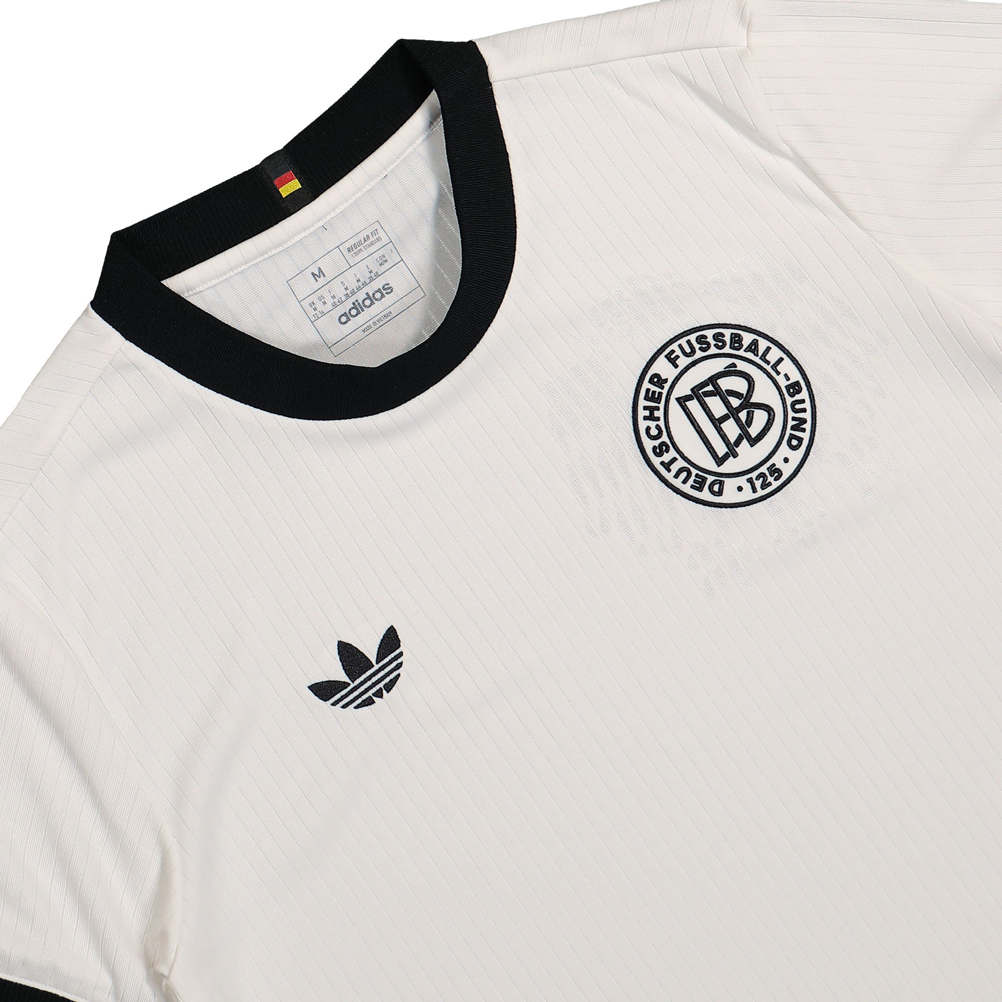 adidas DFB 125 Jersey W Cloud White / Black T-Shirts Detail view 1 | Overkill