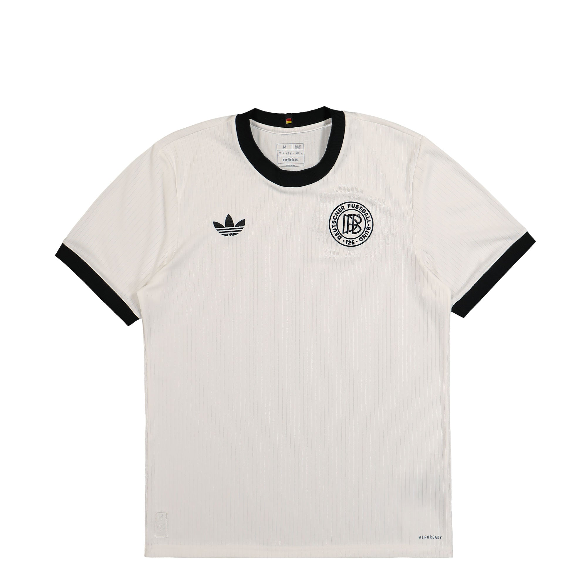 adidas DFB 125 Jersey Cloud White / Black T-Shirts JY0247 | Overkill