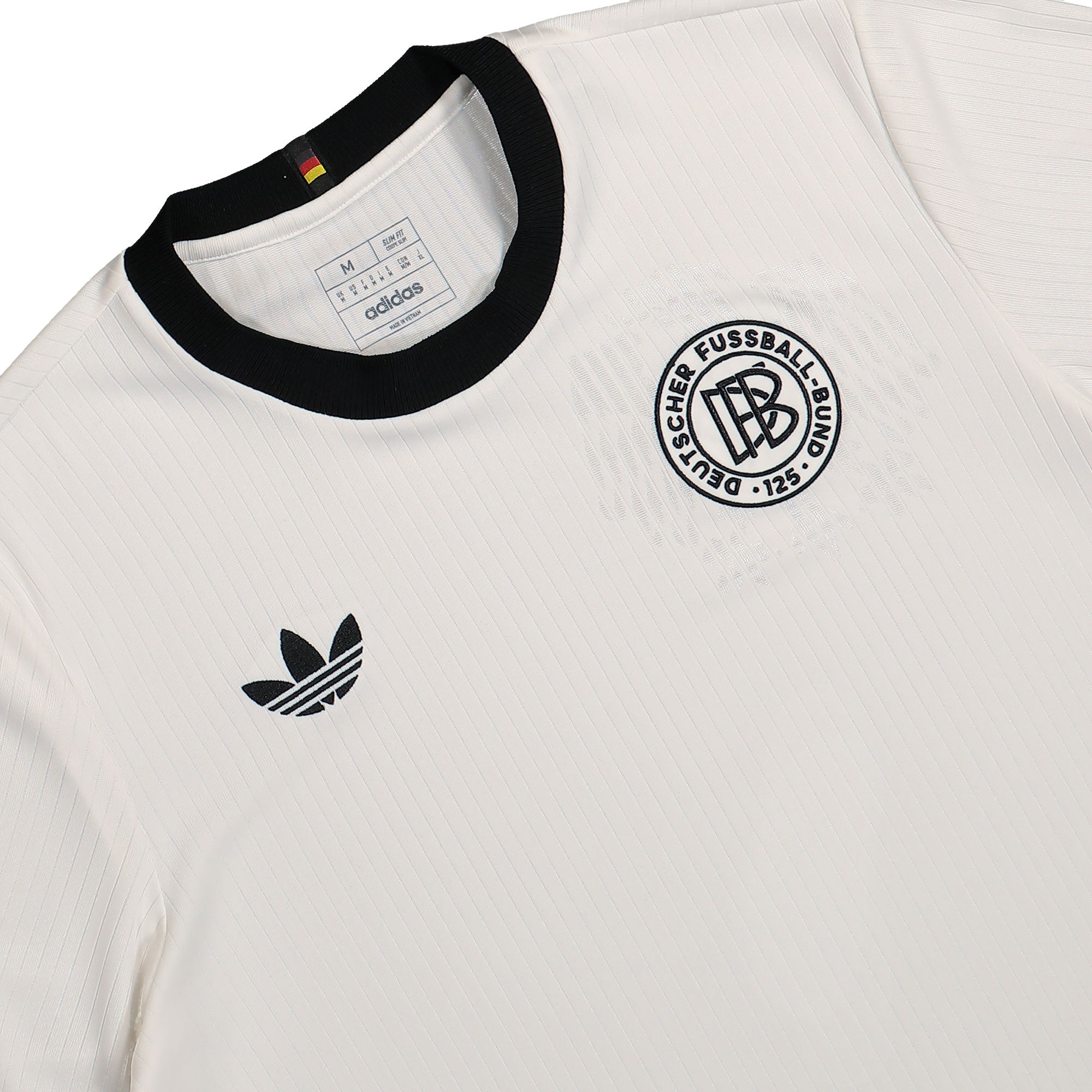 adidas DFB 125 Jersey Cloud White / Black T-Shirts Detail view 1 | Overkill