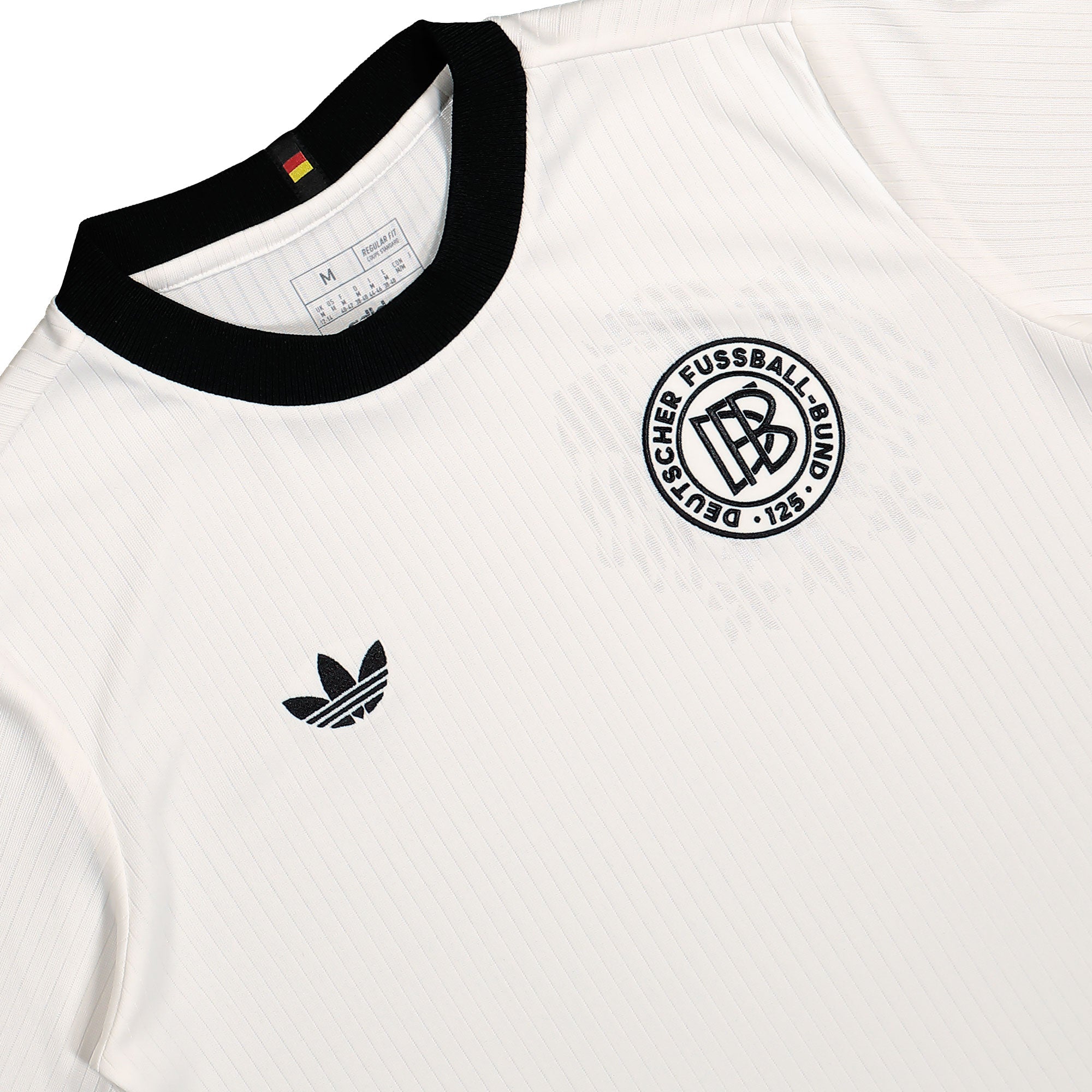 adidas DFB 125 Jersey Longsleeve W Cloud White / Black Longsleeves Detailfoto | Overkill