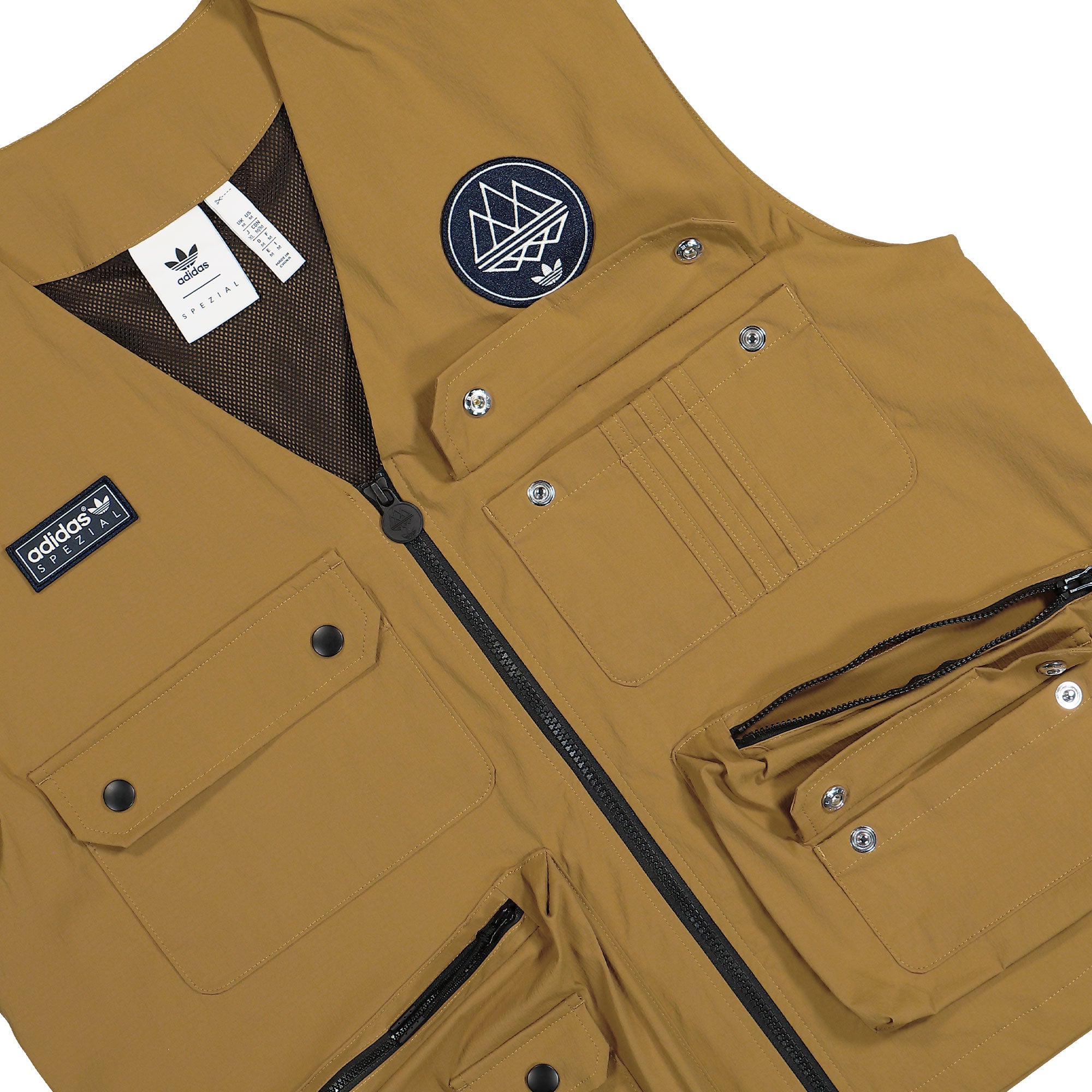 adidas Wardour Vest SPZL Bronze Strata Vests Close-up | Overkill