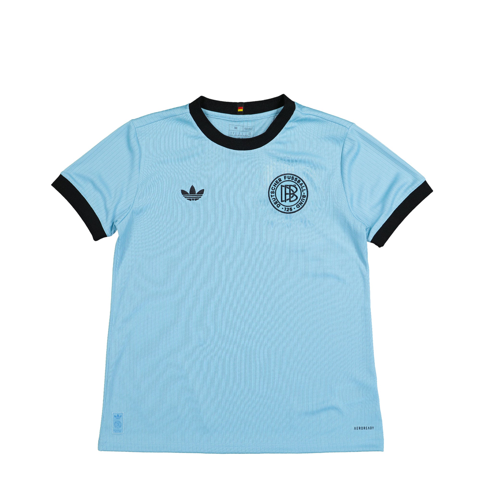 adidas DFB 125 Jersey W Cloud Blue / Black T-Shirts JY1314 | Overkill