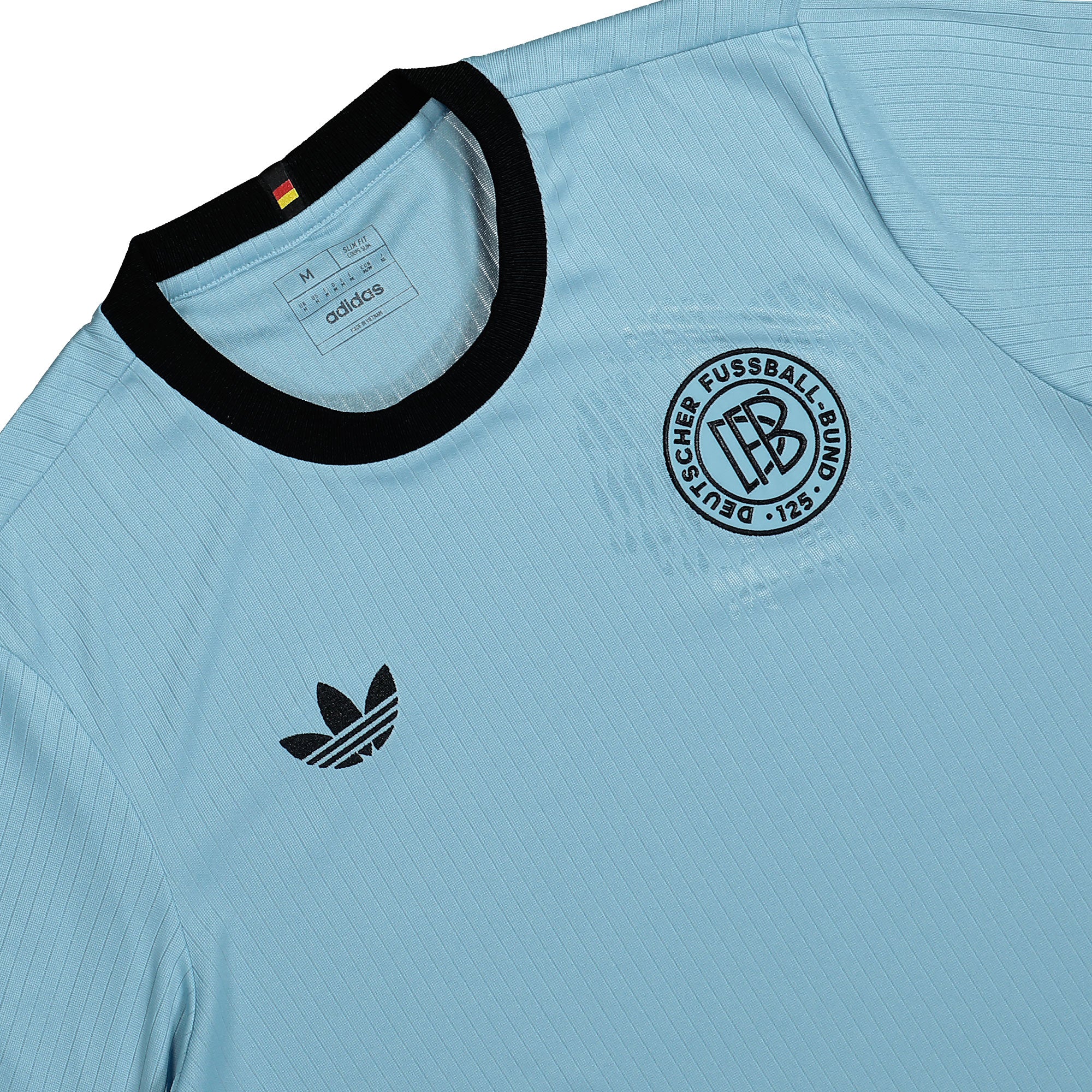 adidas DFB 125 Jersey Cloud Blue / Black T-Shirts Detail view 1 | Overkill