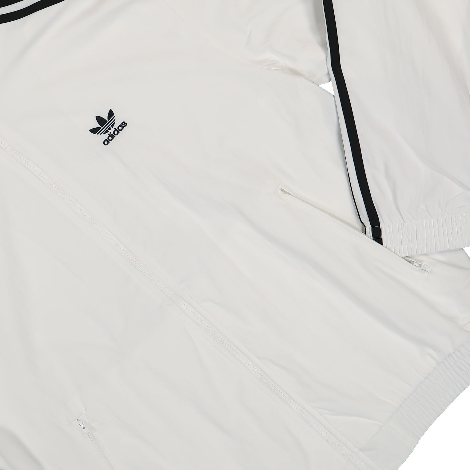 adidas Firebird Track Top White / Black Track Jackets Detailfoto | Overkill