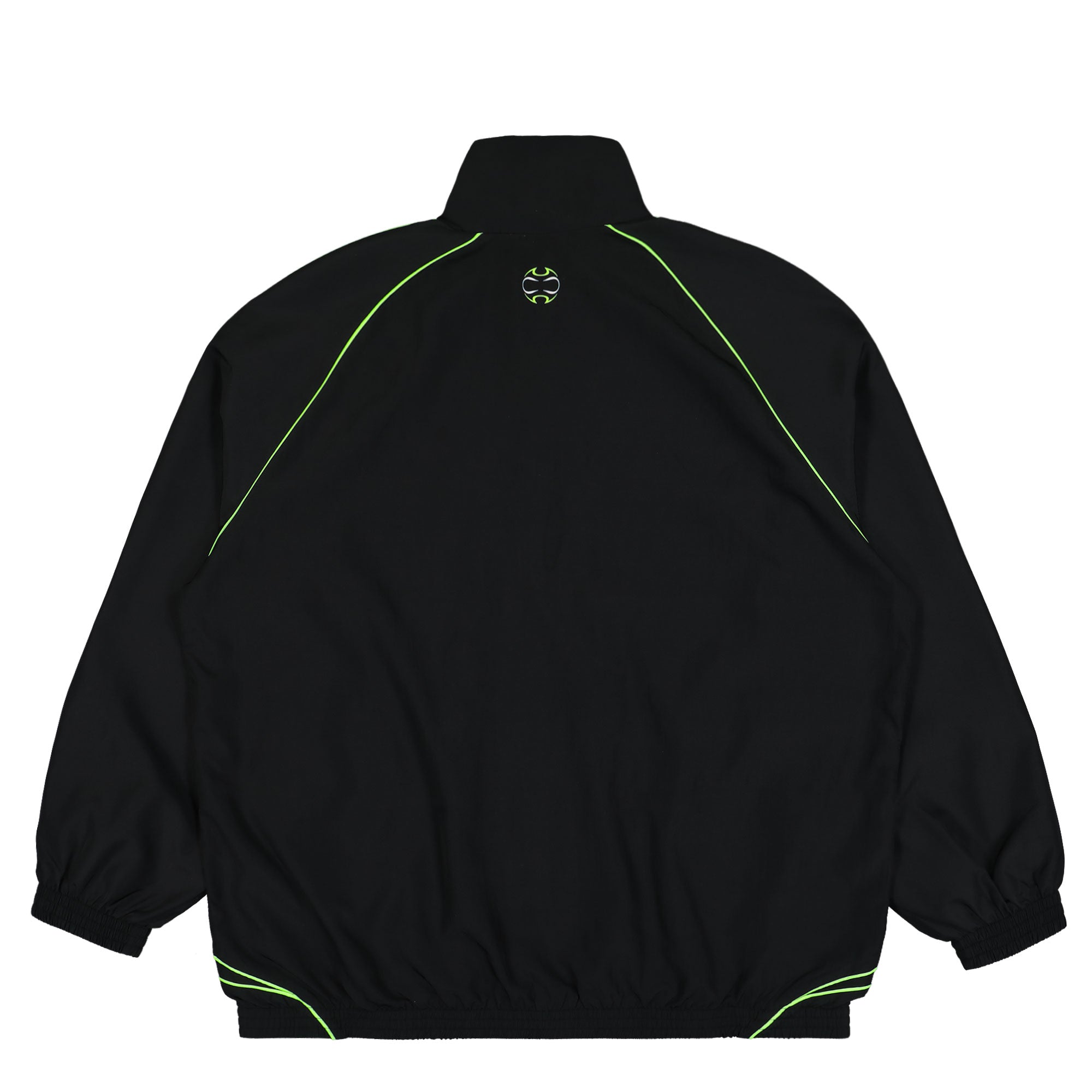 Adidas Teamgeist Track Top Black / Signal Green Track Jackets Material | Overkill