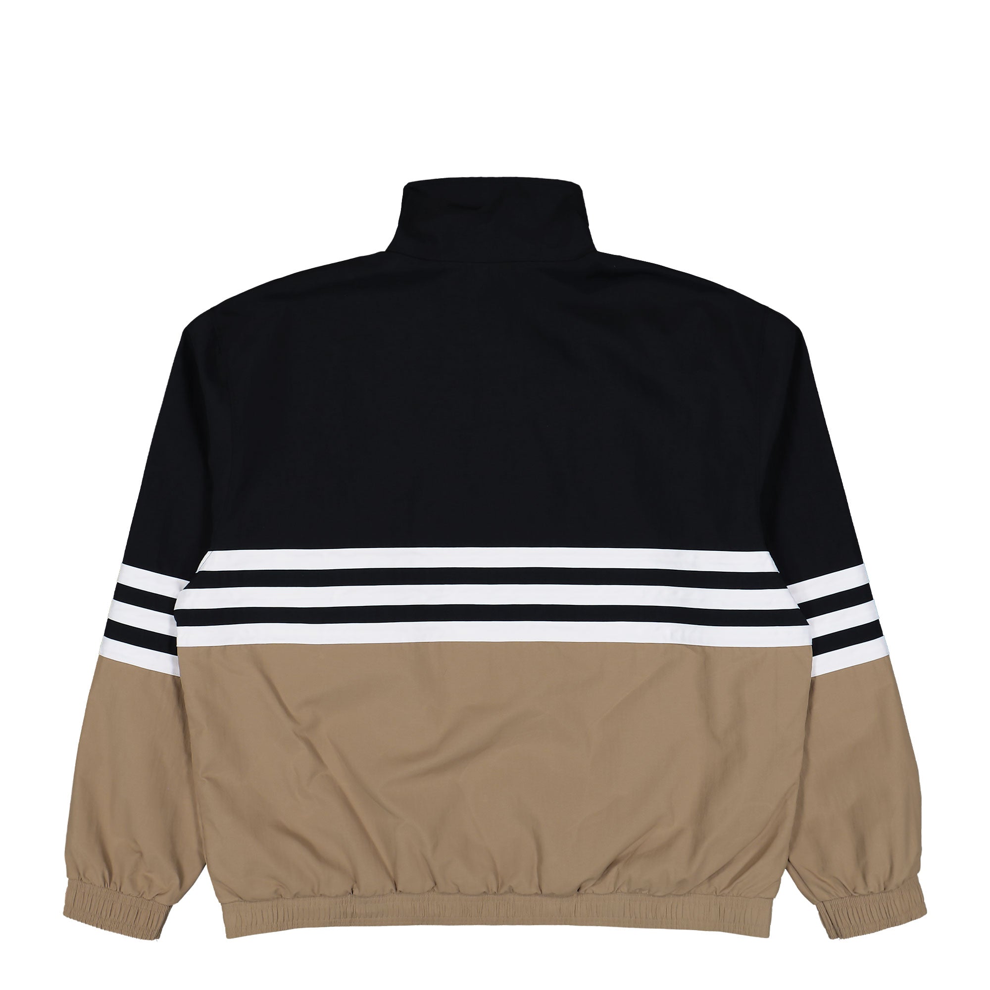 adidas Archive Track Top Black / Cardboard Track Jacket JY2777 Close-up | Overkill