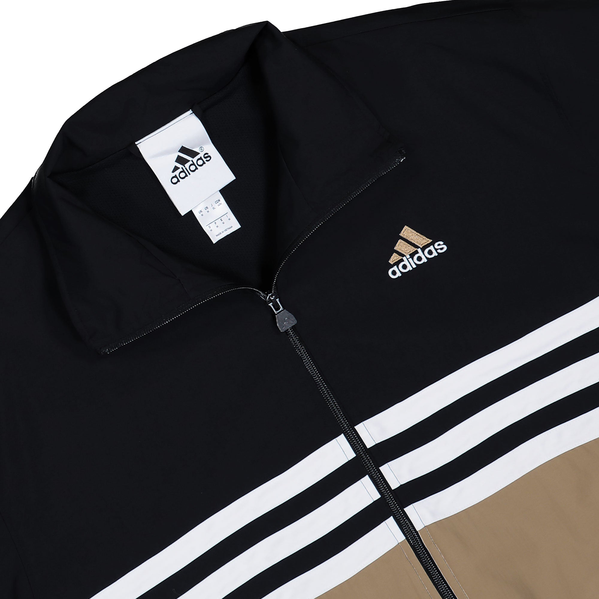 adidas Archive Track Top Black / Cardboard Track Jacket JY2777 Detailfoto | Overkill