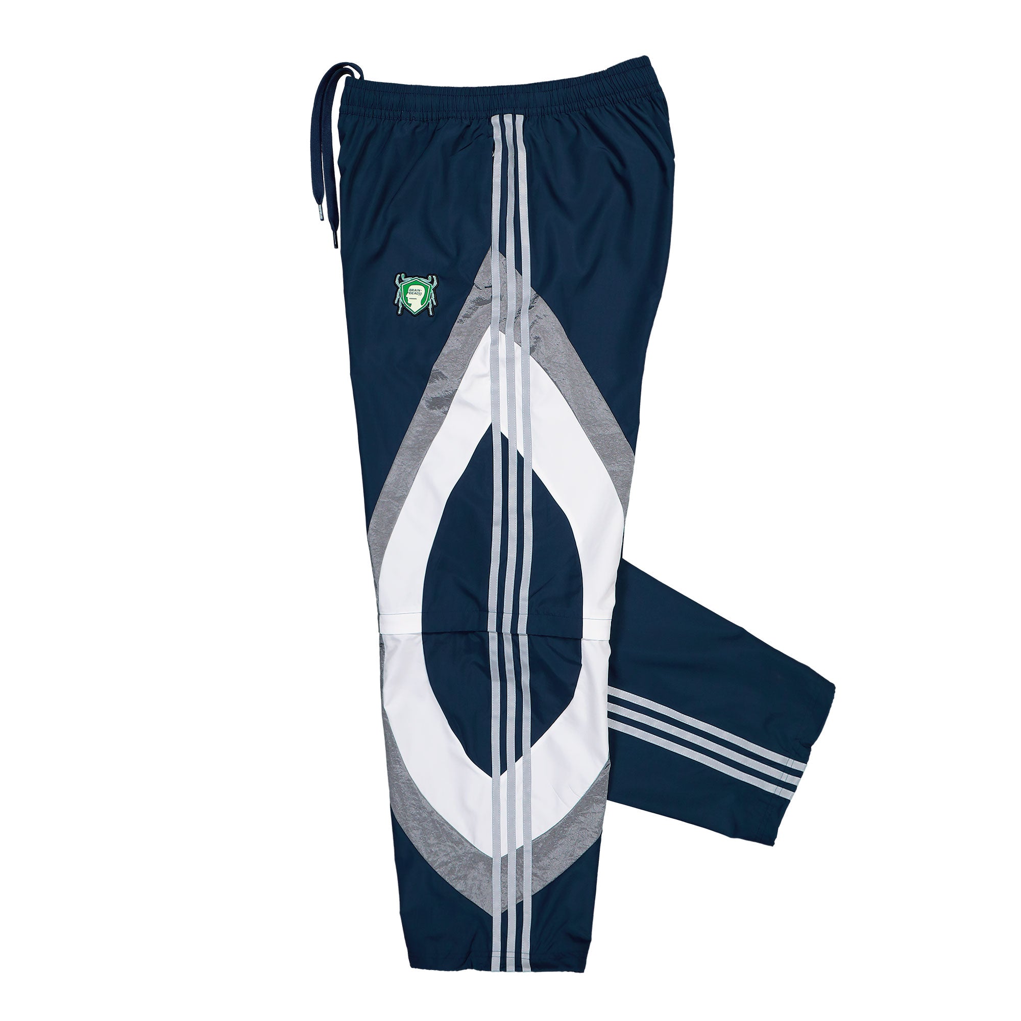 Brain Dead x adidas Track Pant Collegiate Navy Track Pants JY7975 Detail View 1 | Overkill