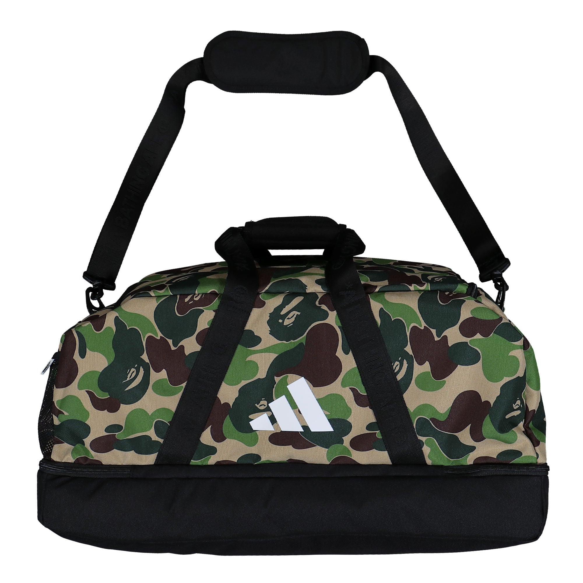 adidas Duffle Bag Crew Green Duffle Bags JY8236 Close-up | Overkill