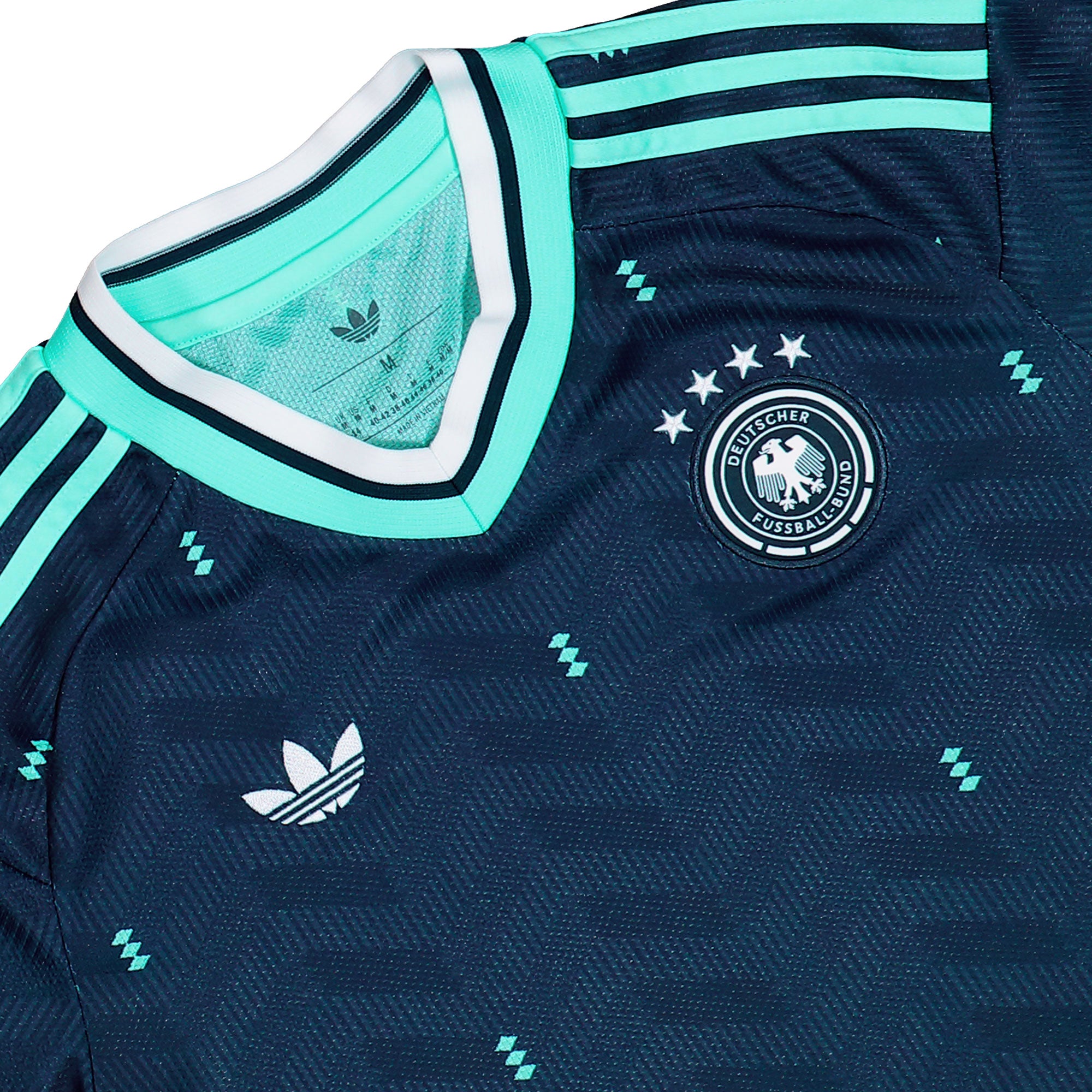 adidas DFB Germany Away Jersey W Collegiate Navy T-Shirts JZ4568 Detailfoto | Overkill
