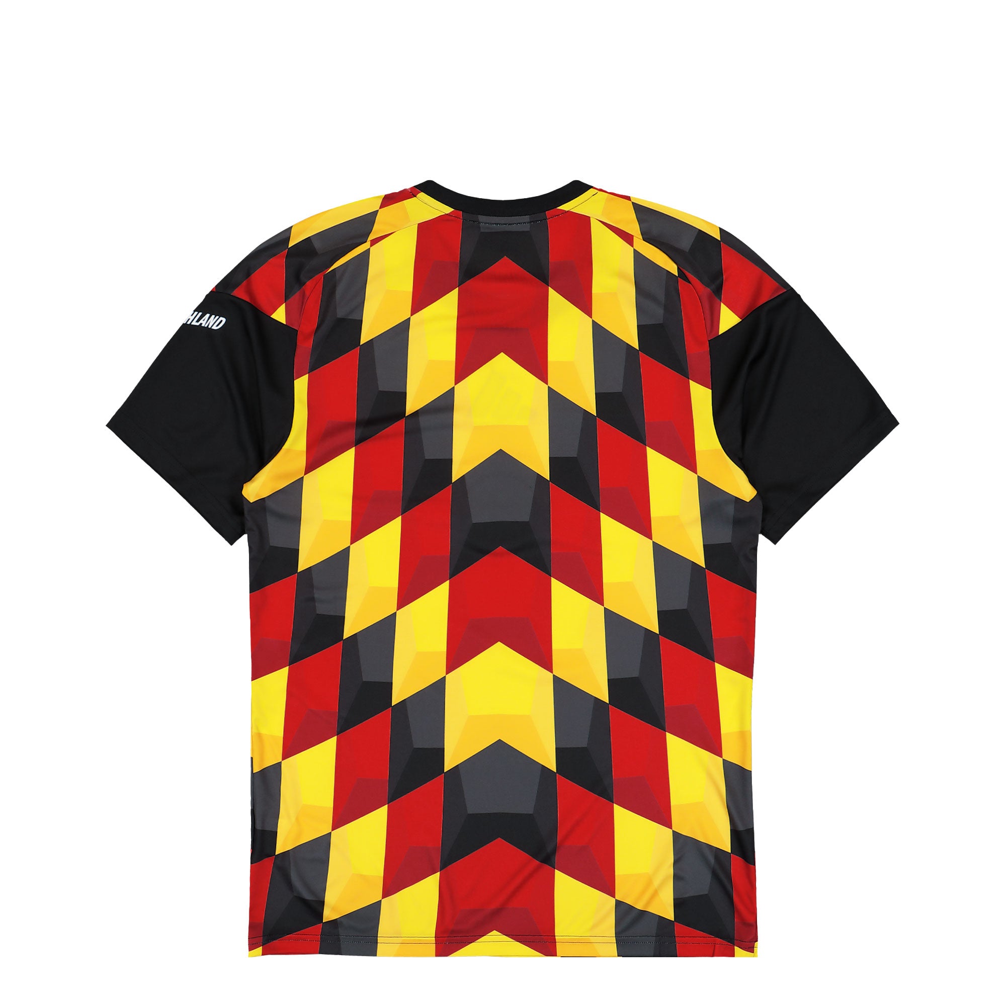 adidas DFB Germany Home Pre Match Jersey 26 Black / Team Yellow T-Shirts JZ4577 Close-up | Overkill