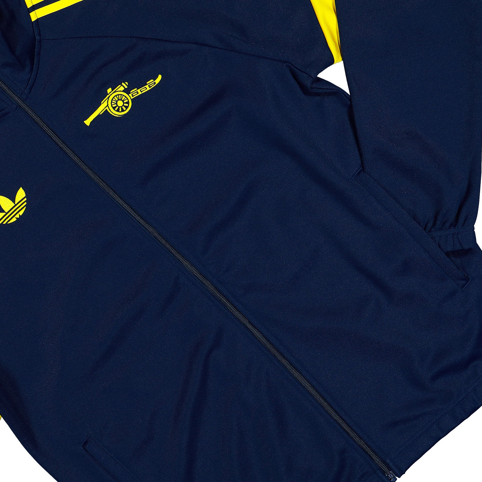 adidas Arsenal FC LF Track Top Night Indigo Track Jacket JZ5802 Detail View 1 | Overkill