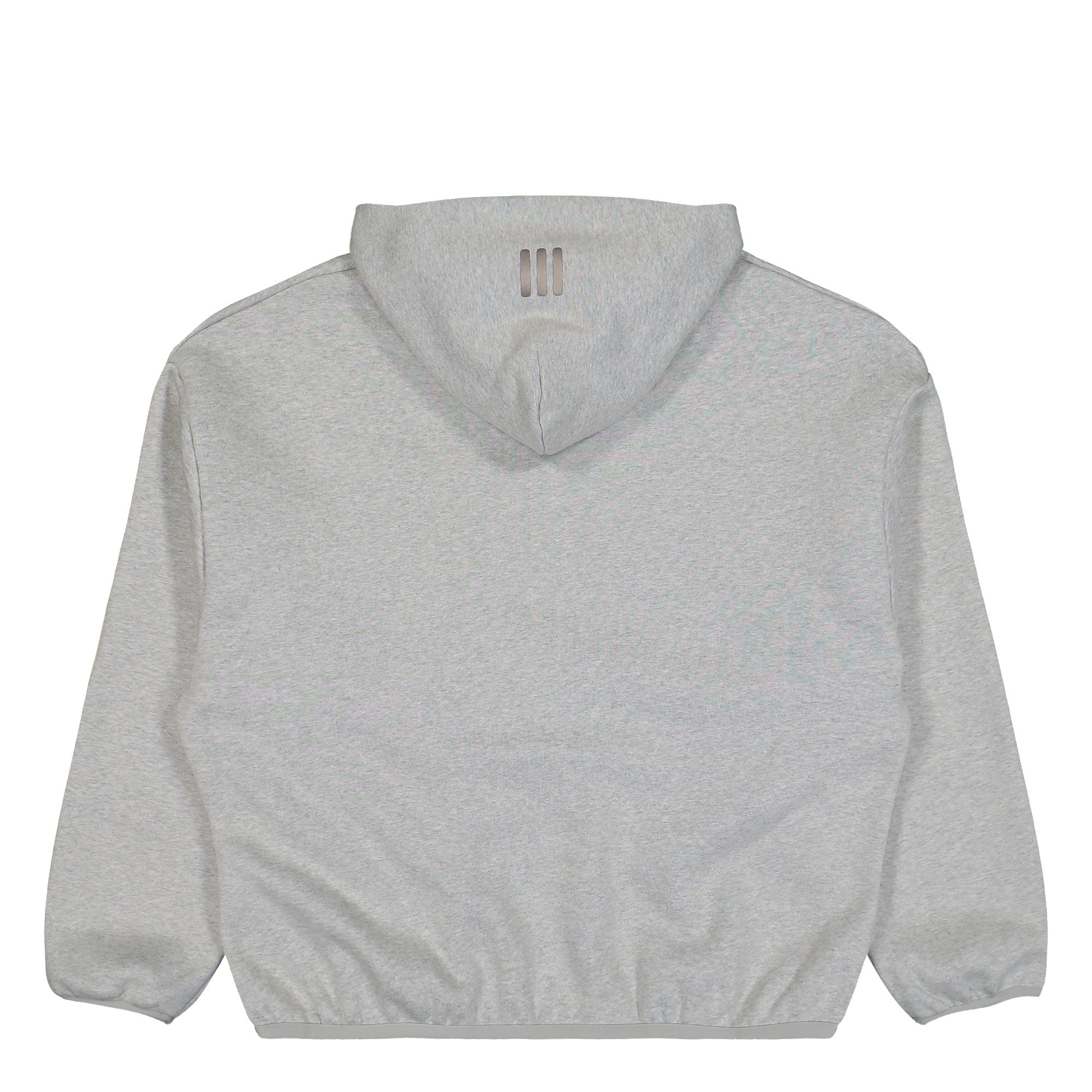 Fear of God Athletics x adidas Hood Medium Grey Heather Hoodie JZ7367 Close-up | Overkill