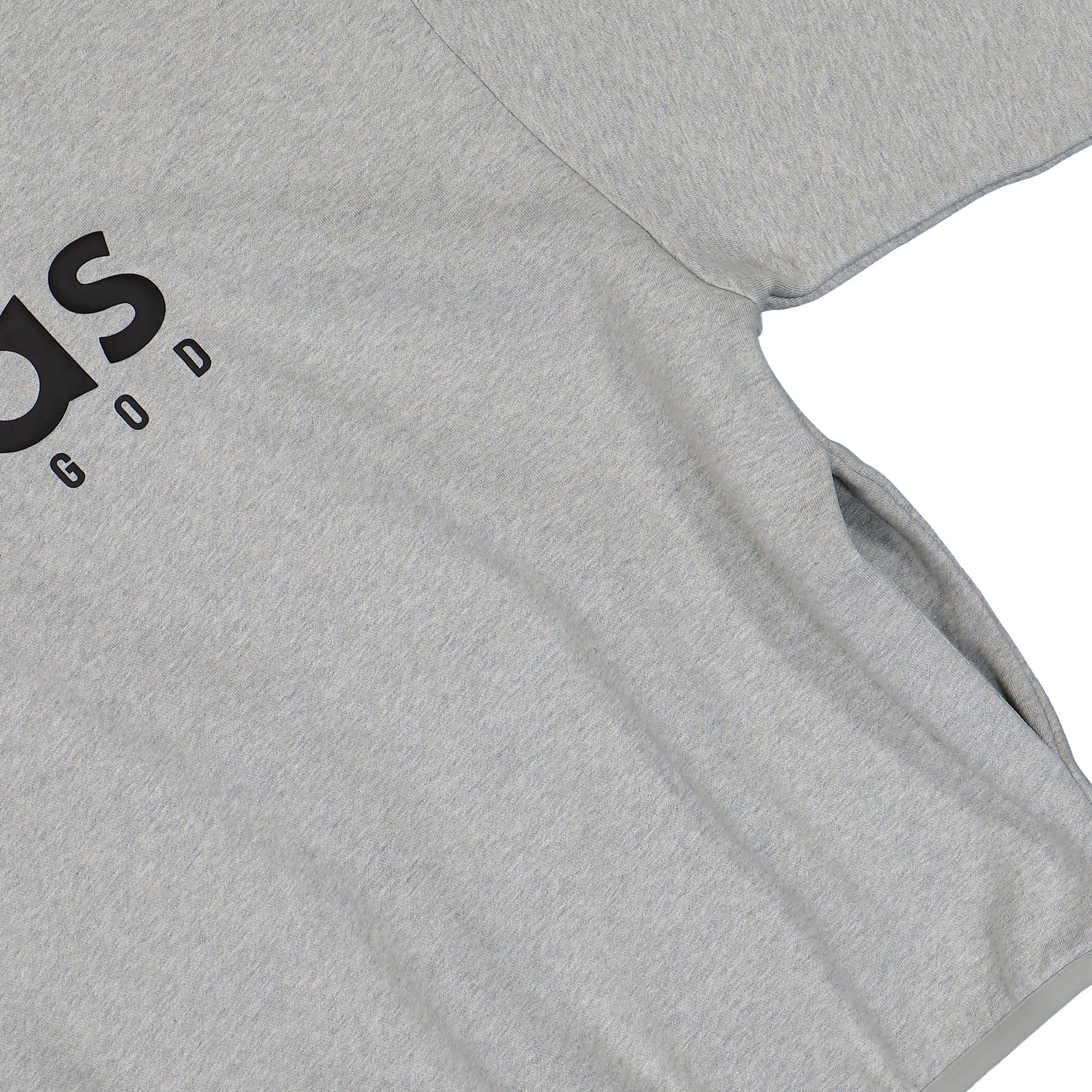 Fear of God Athletics x adidas Crew Medium Grey Heather Sweatshirt JZ7369 Detail View 1 | Overkill