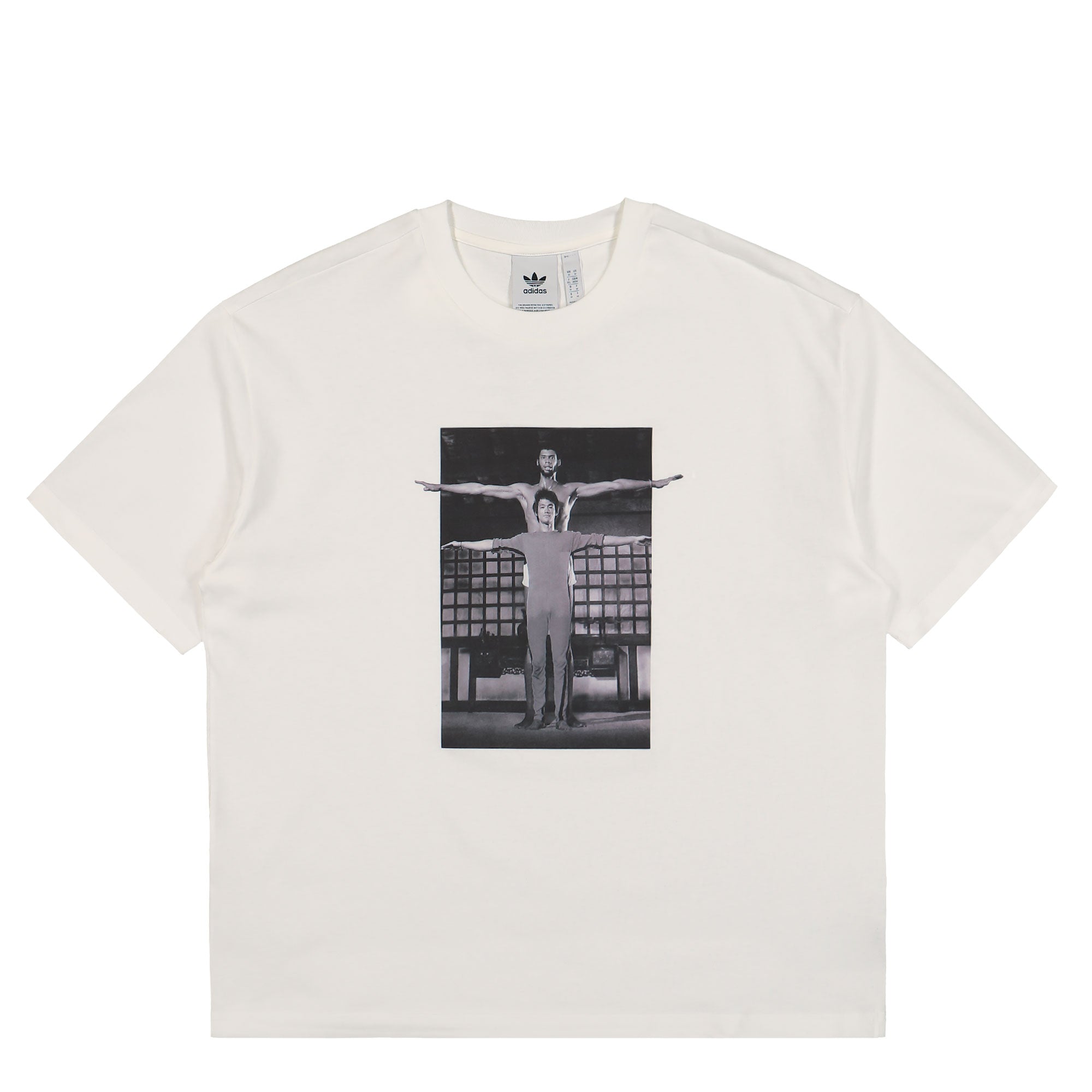 adidas Bruce Lee Icon Tee White T-Shirts JZ7907 | Overkill