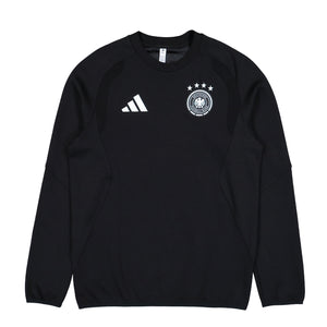 adidas DFB Germany Tiro Travel Crew Black Sweatshirt JZ9328 | Overkill