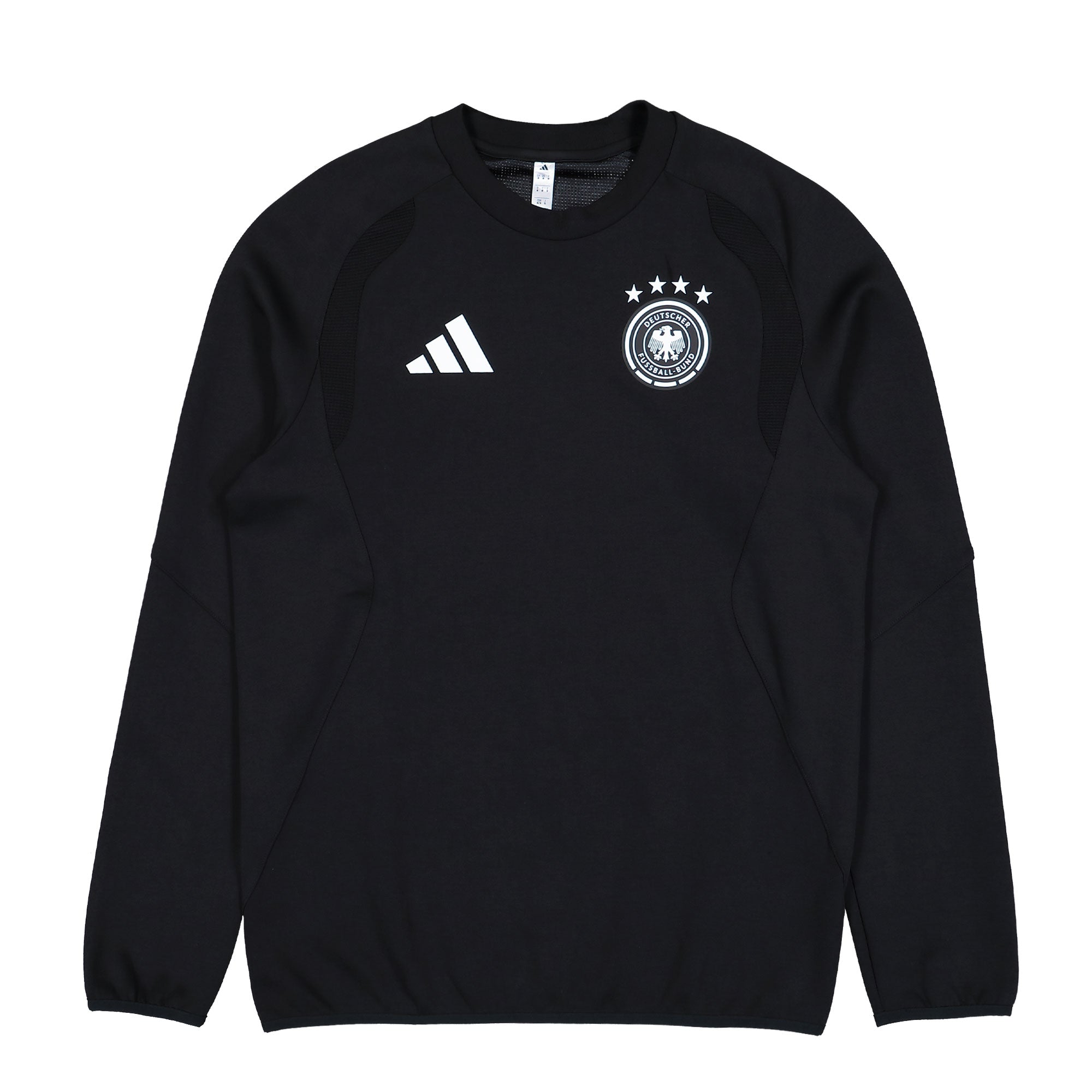 adidas DFB Germany Tiro Travel Crew Black Sweatshirt JZ9328 | Overkill
