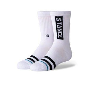Stance Kids OG ST Socks White Socks K526A20OGK-WHT | Overkill