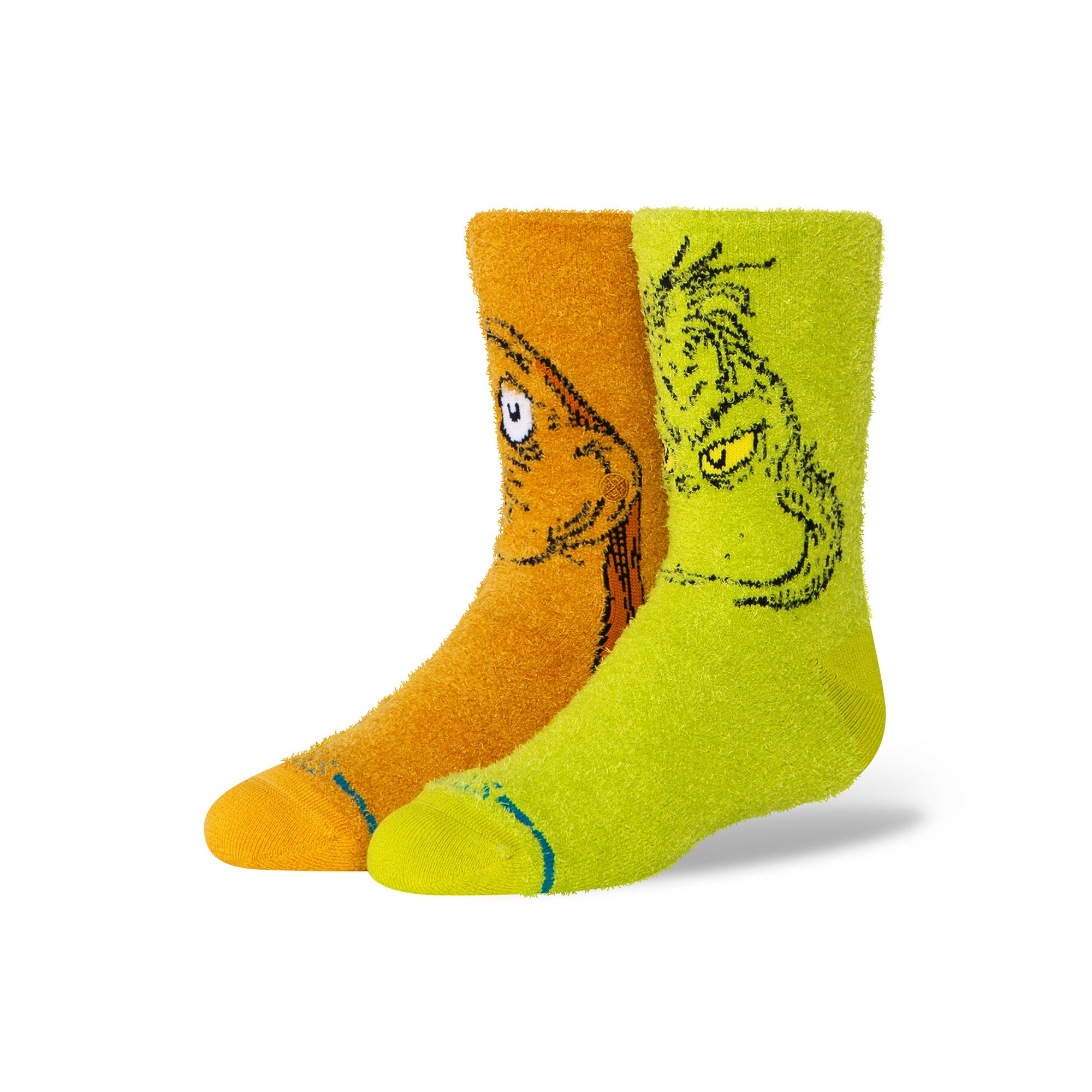 The Grinch x Stance Grinch And Max Kids Socks Green Socks K555D25GRI-GRN | Overkill