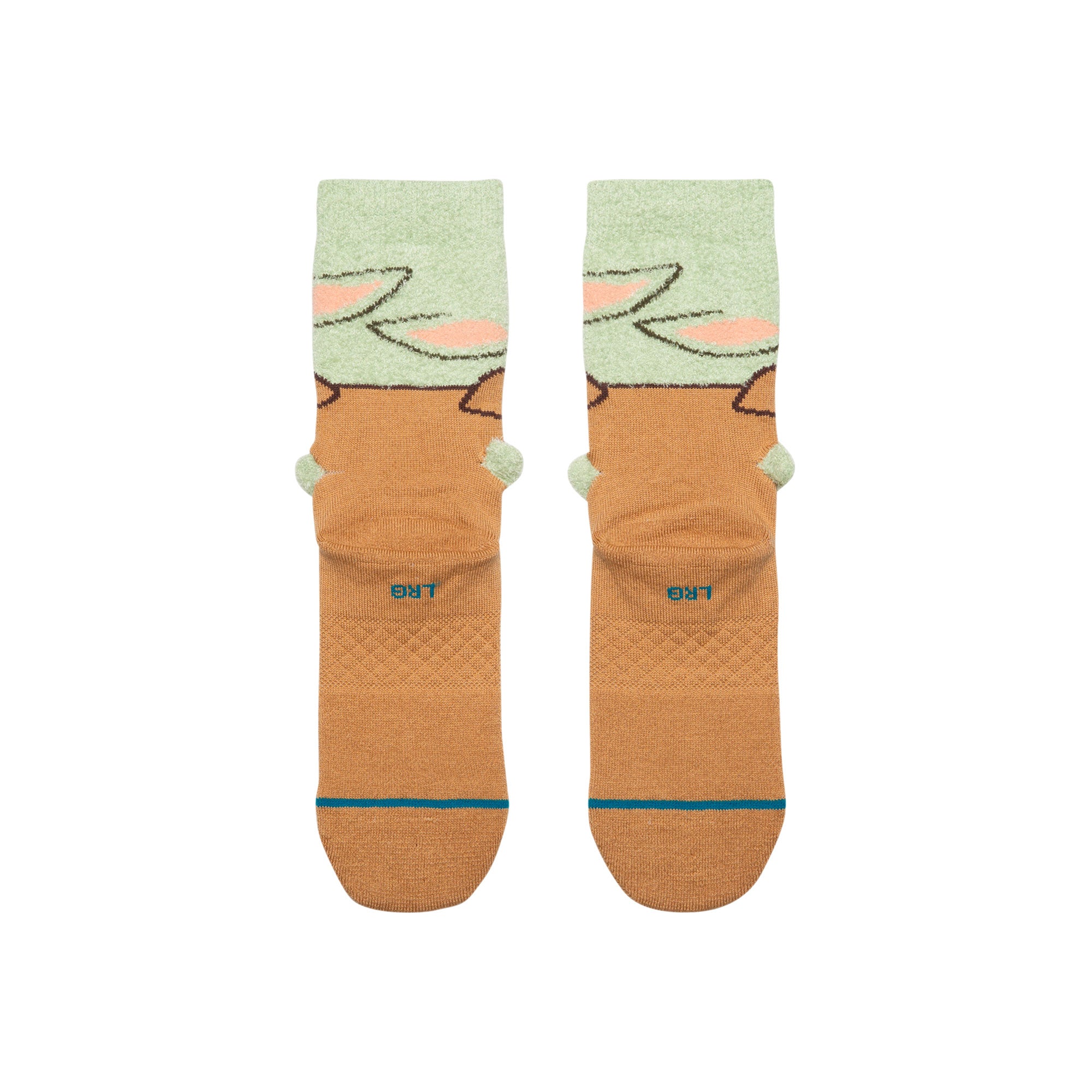Star Wars x Stance Grogu Hungry Kids Crew Socks Green Socks K555D25GRO-GRN Detailfoto | Overkill