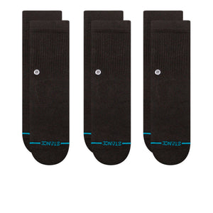 Stance Kids Icon ST 3 Pack Socks Black Socks K556A20ICO-BLK | Overkill
