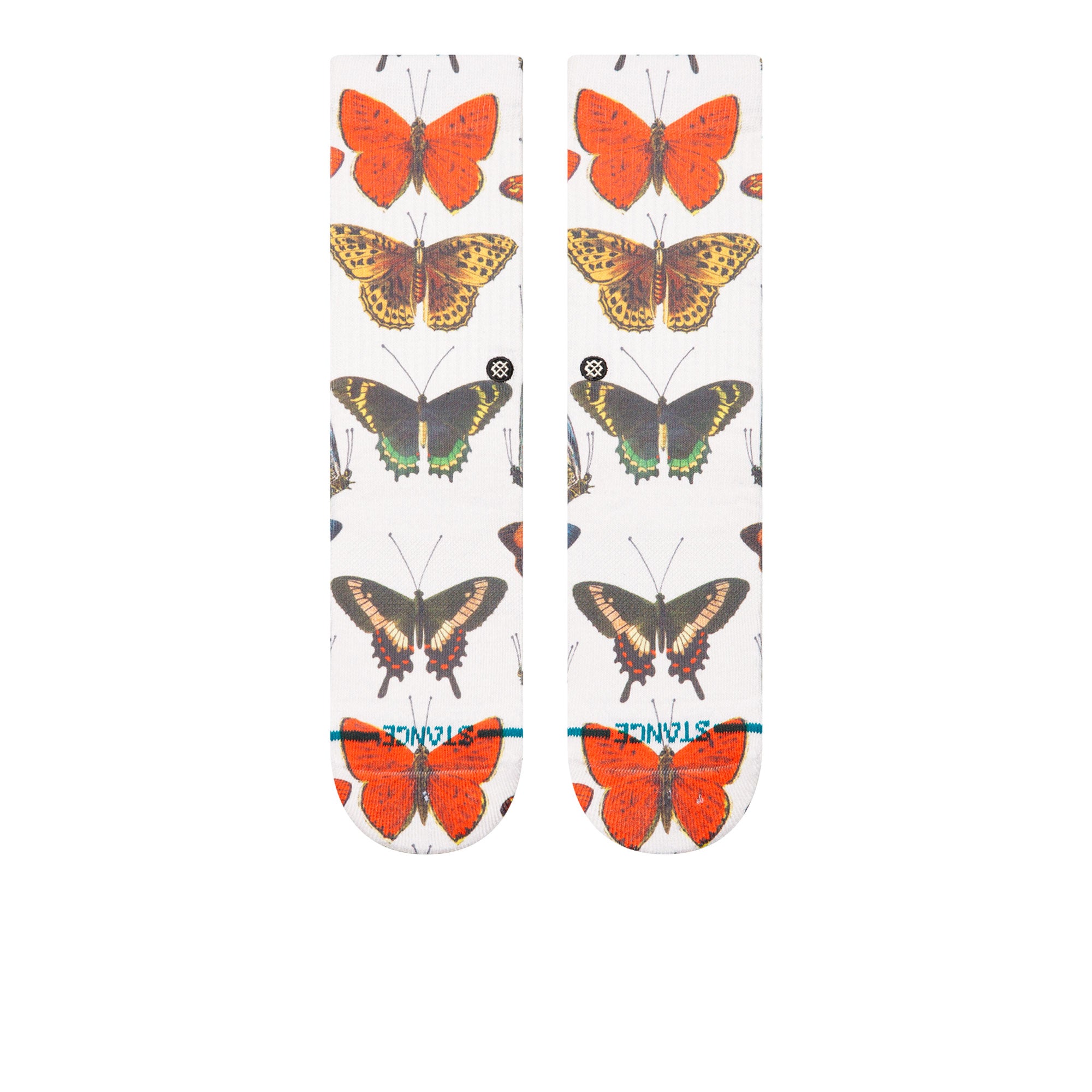 Stance Kids Flutterby Crew Socks Canvas Socks Material | Overkill