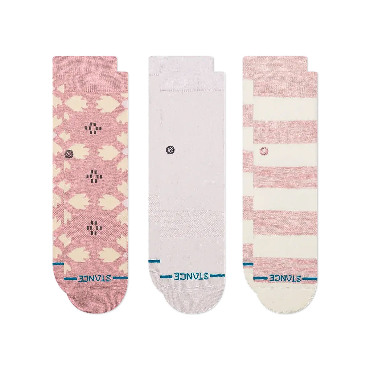 Stance Kids Quinn 3 Pack Socks Multi Socks K556D26QUI-MUL | Overkill