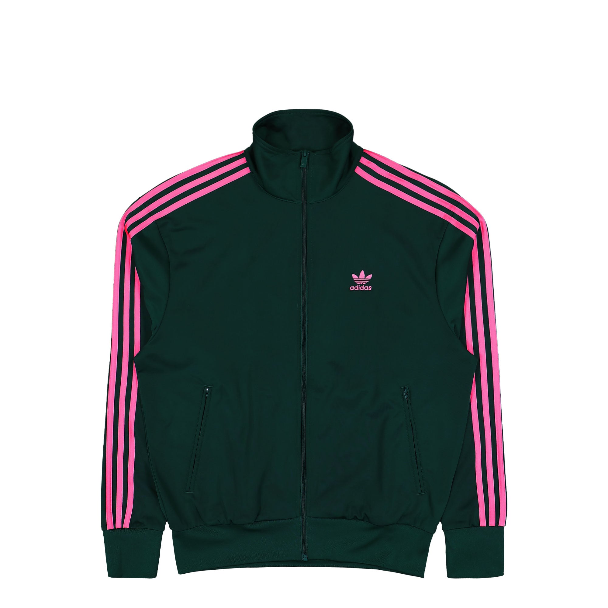 adidas Firebird Track Top Collegiate Green / Lucid Pink Track Jackets KA0458 | Overkill