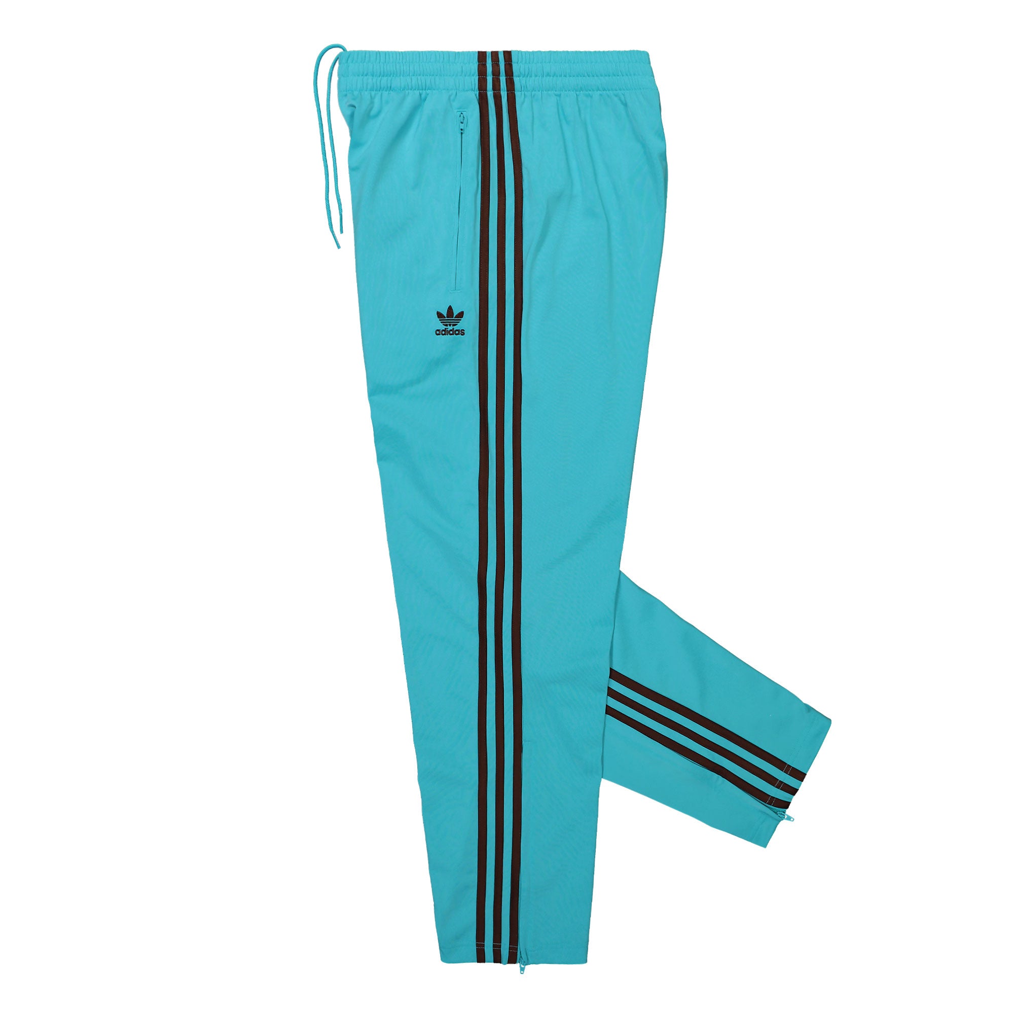 adidas Firebird Track Pant Blue Glow / Auburn Sweat & Track Pants Close-up | Overkill