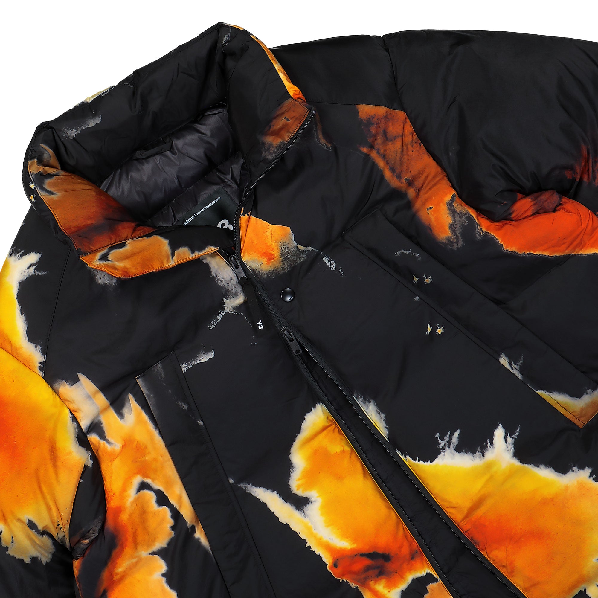 Y-3 M AOP Puffer Jacket Black Puffer Jackets IW7457 Detailfoto | Overkill