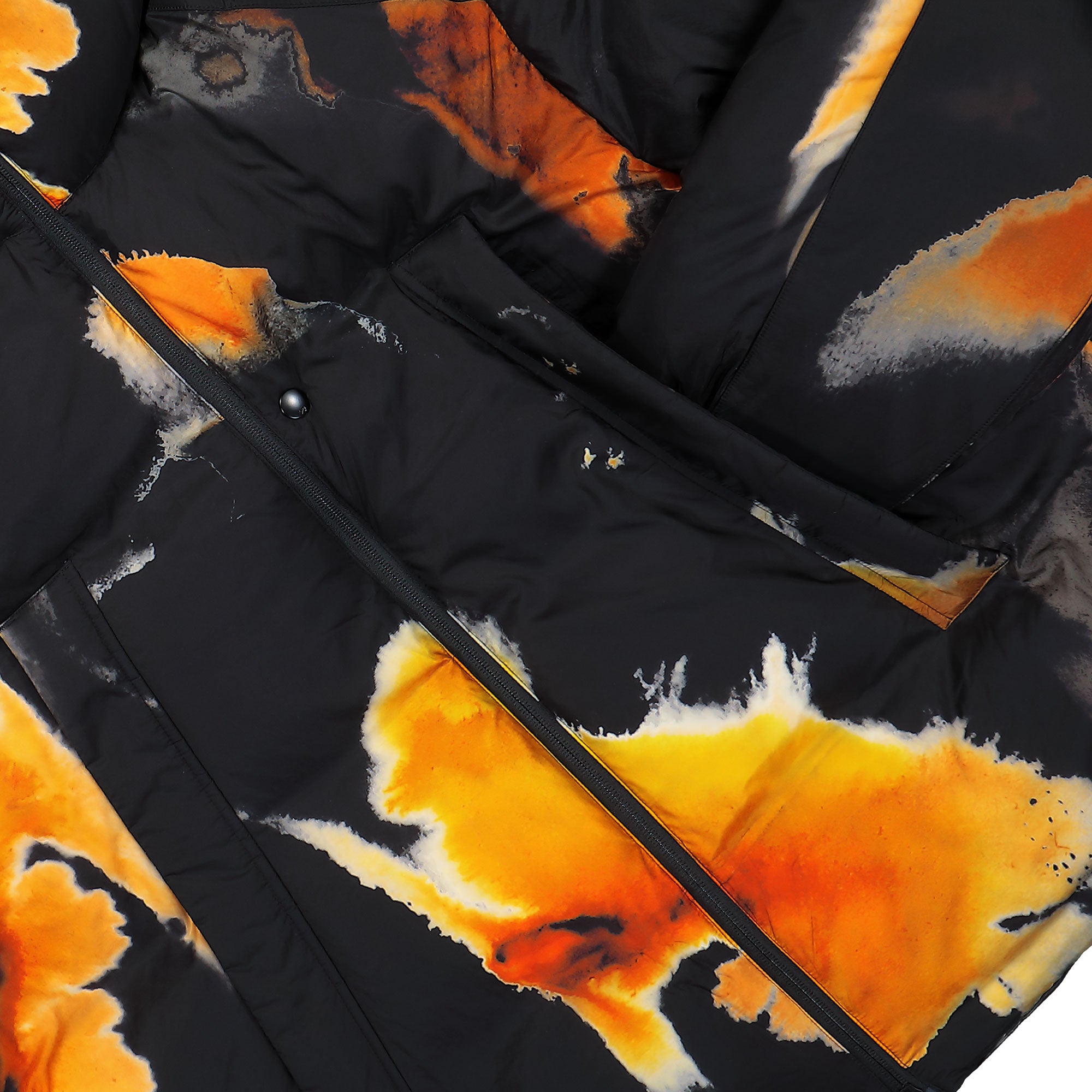 Y-3 M AOP Puffer Jacket Black Puffer Jackets IW7457 Detail View 1 | Overkill