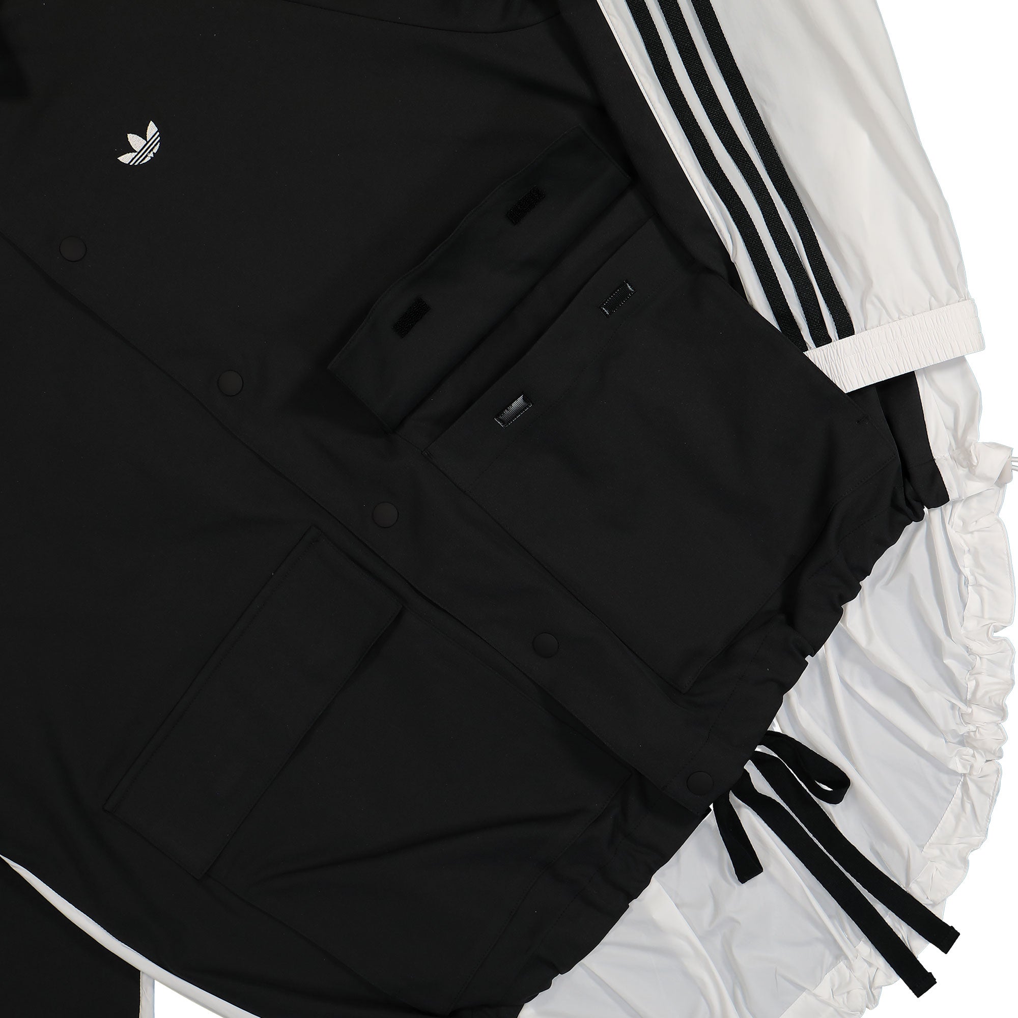 adidas Originals R3CD Windbreaker Black Windbreaker Detail view 3 | Overkill
