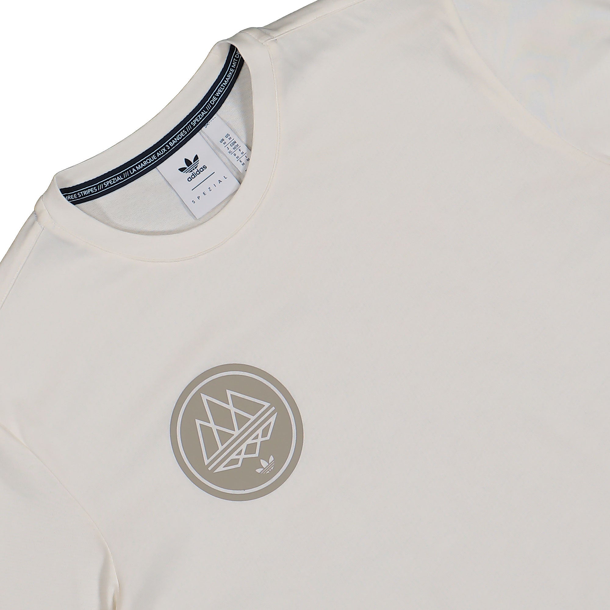 adidas Grphc Tee SPZL Chalk White T-Shirt KA3901 Detailfoto | Overkill