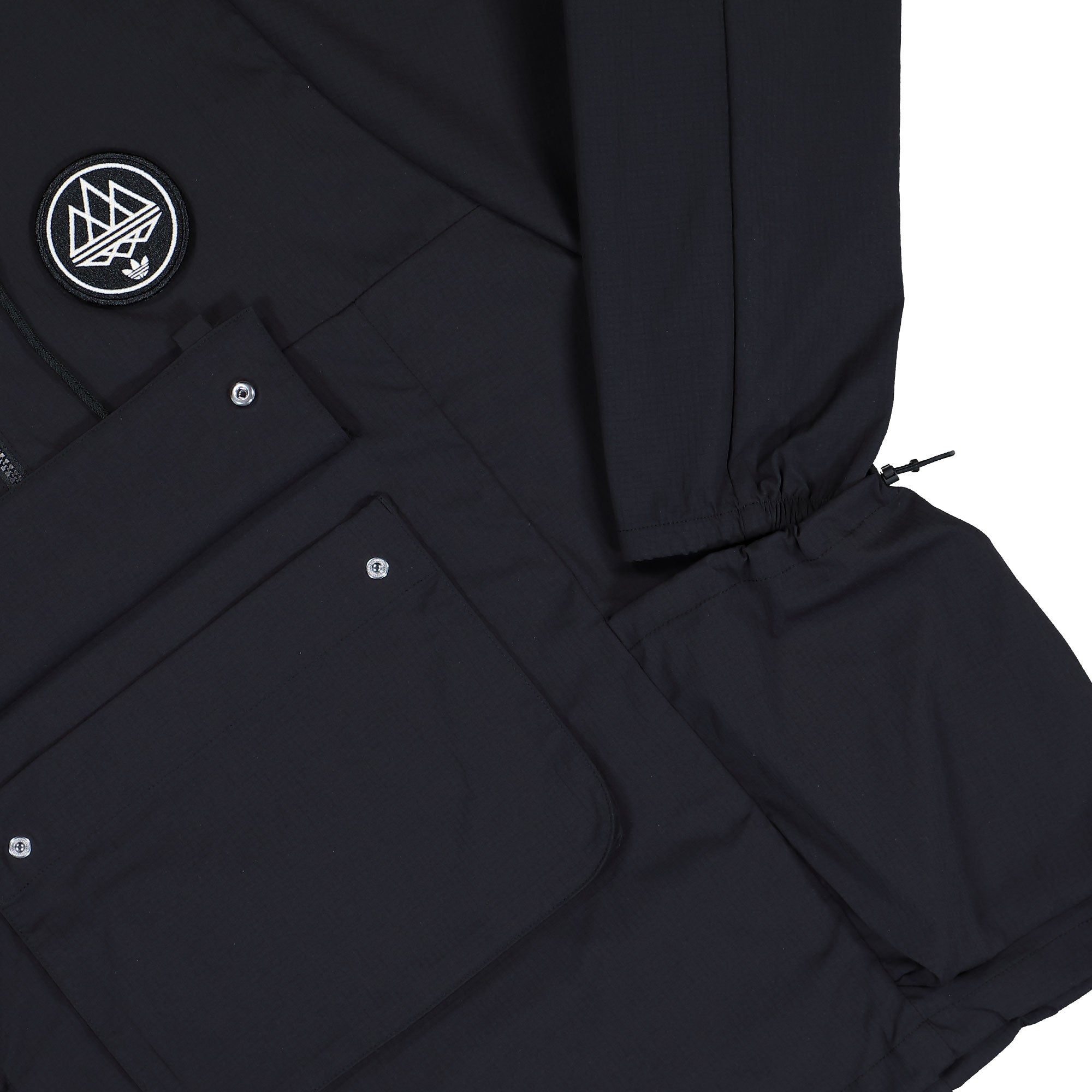 adidas Smock SPZL F.C. Black Jackets KA3904 Detail View 2 | Overkill