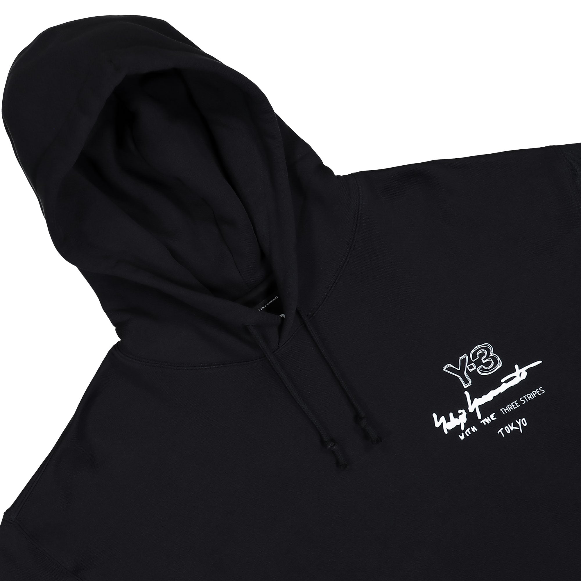 Y-3 M Merch Hoodie Black Hoodie KB2604 Detailfoto | Overkill