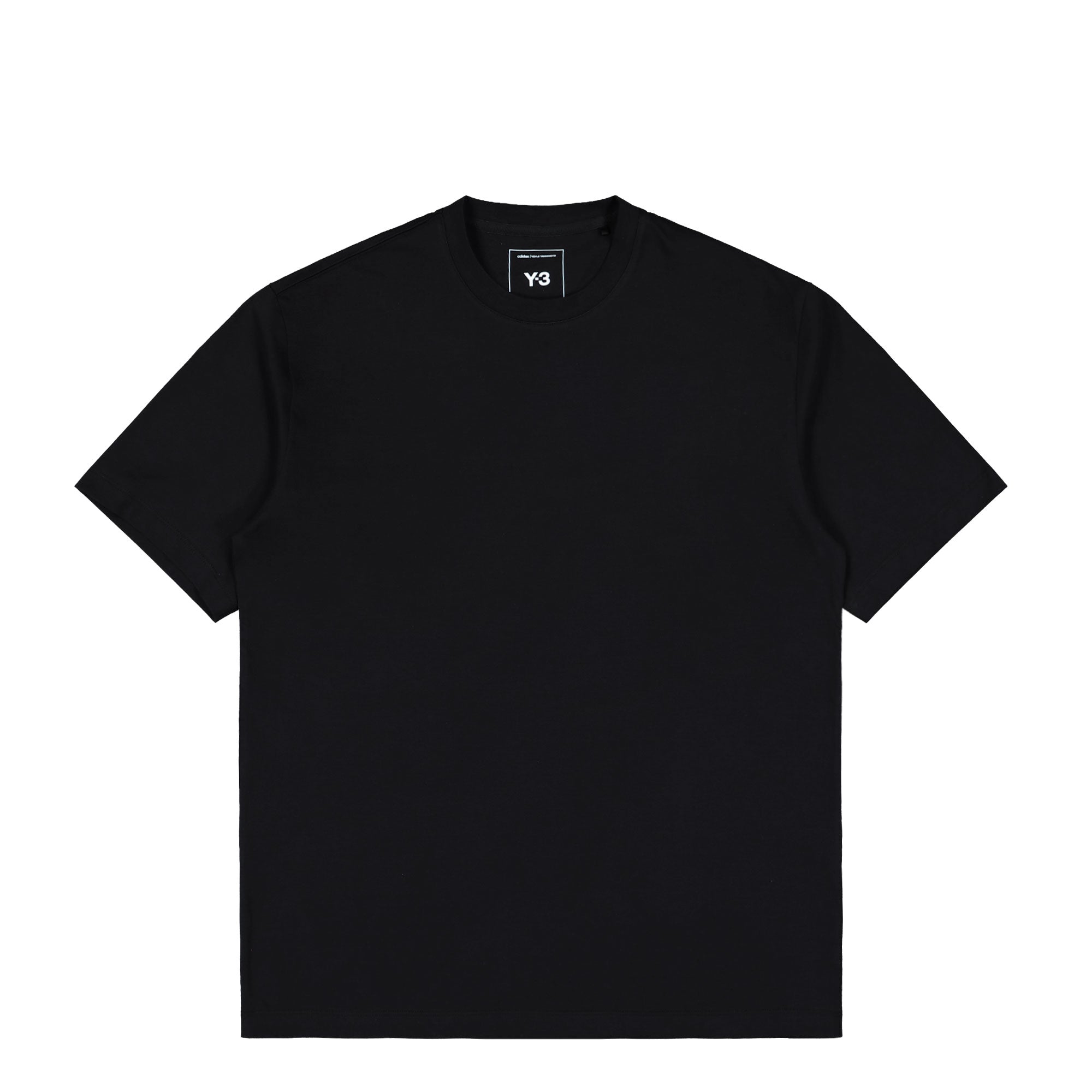 Y-3 | M Merch SS Tee | Black | T-Shirt | KB2608 | Front view | Overkill