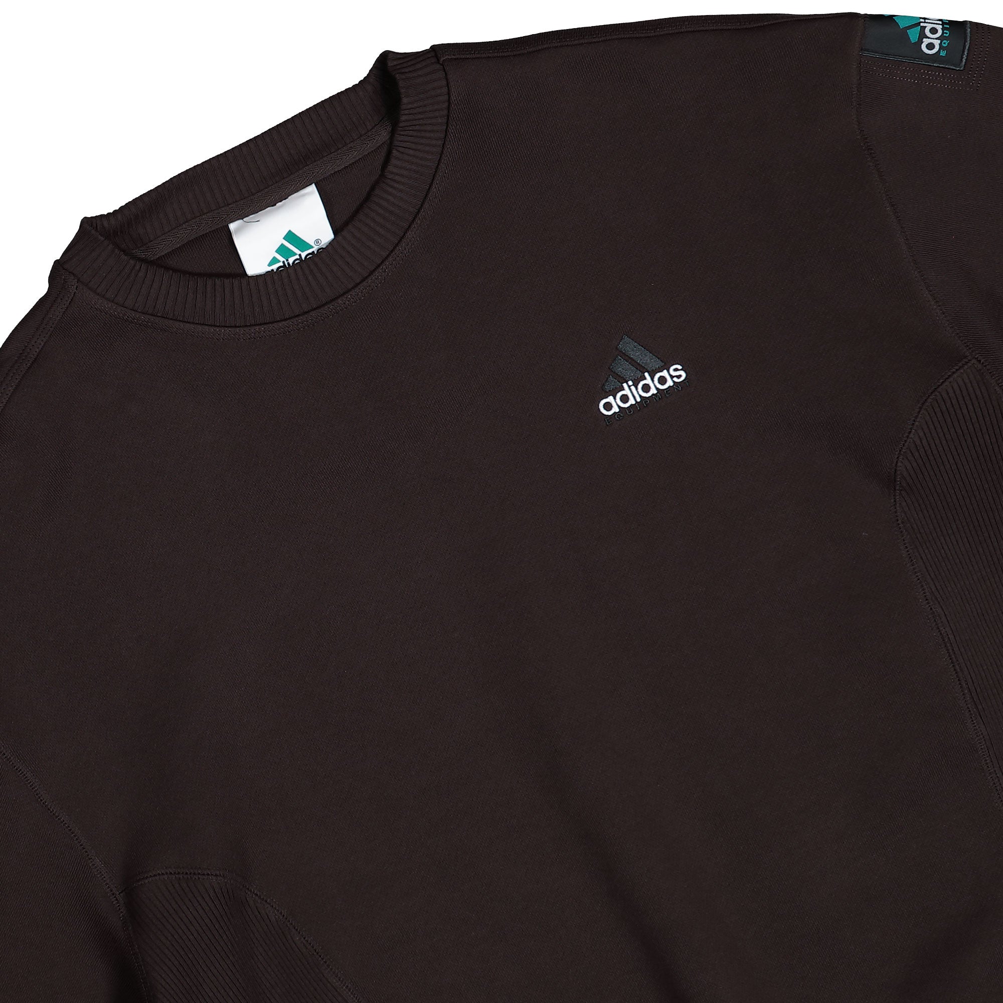 adidas Equipment Rip Crewneck Sweatshirt Aurora Coffee Sweatshirts KB9325 Detailfoto | Overkill