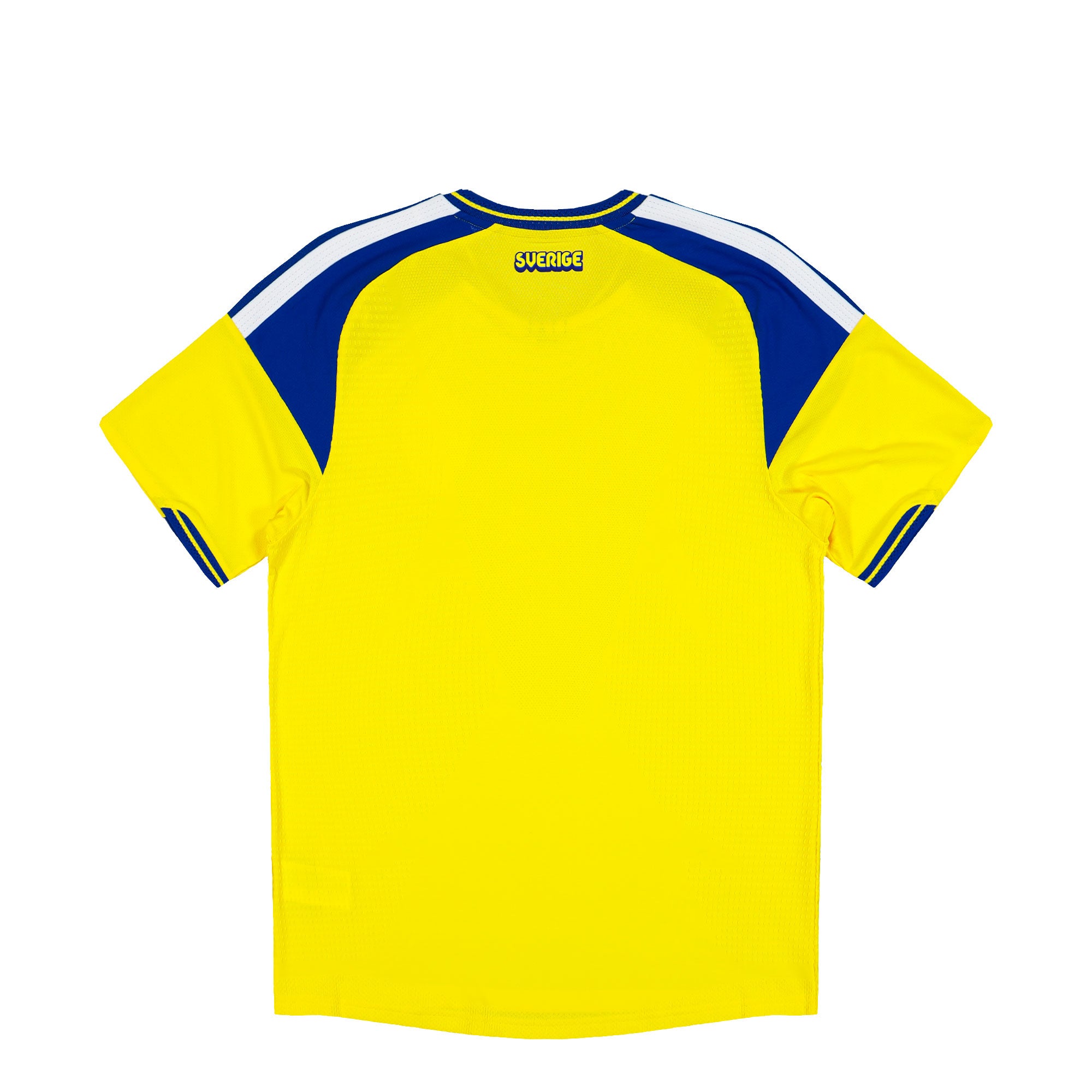 adidas SVFF Sweden Authentic Home Jersey Yellow Trikot KC3044 Close-up | Overkill