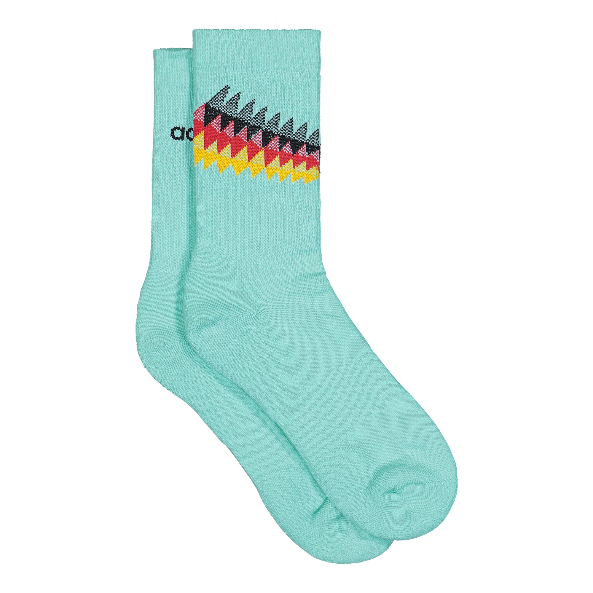 adidas DFB Germany 2 Pack Fan Socks White / Flash Aqua / Black Socks KC6740 Close-up | Overkill