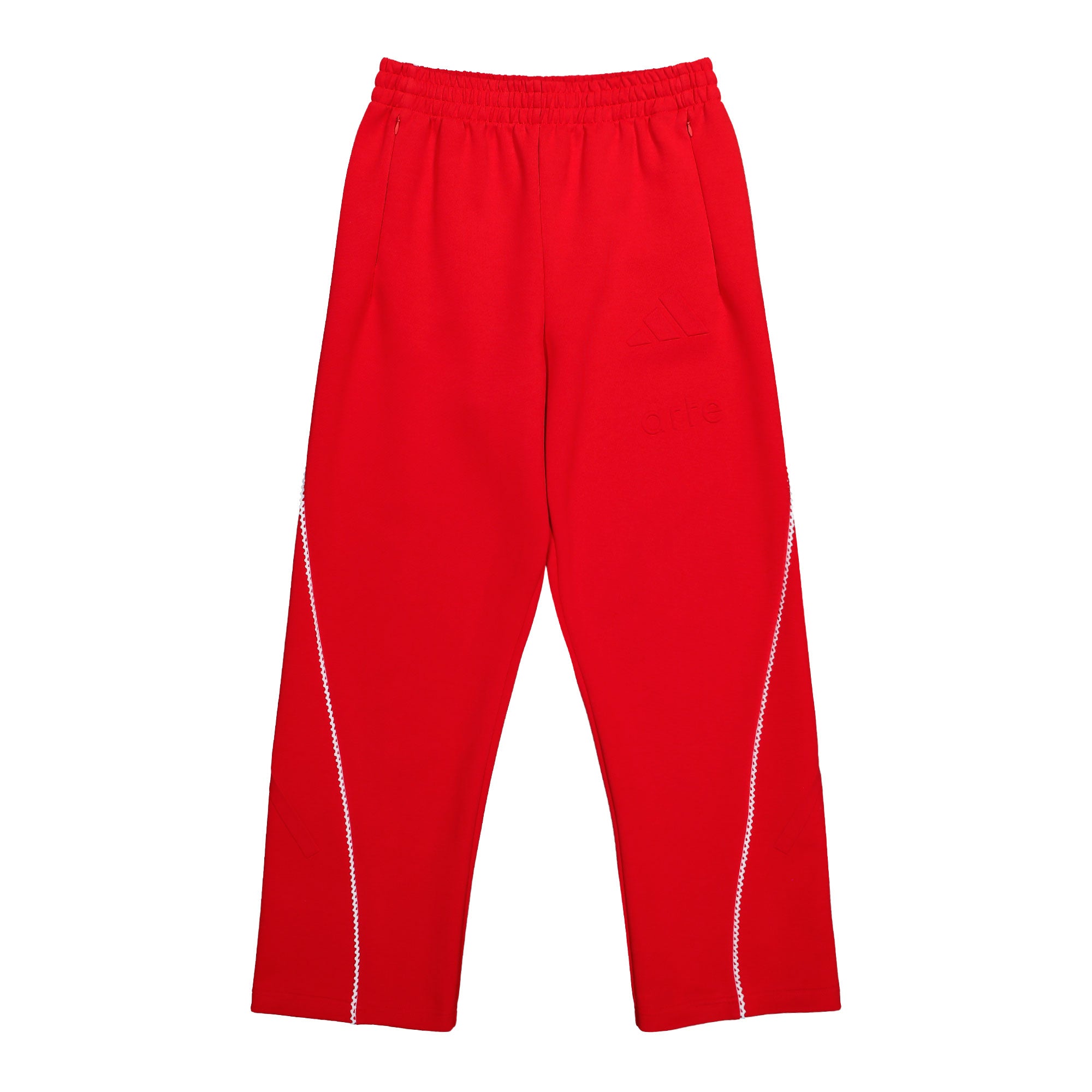 Arte Antwerp x adidas Z.N.E. Pant Better Scarlet / White Sweatspants KC9596 | Overkill