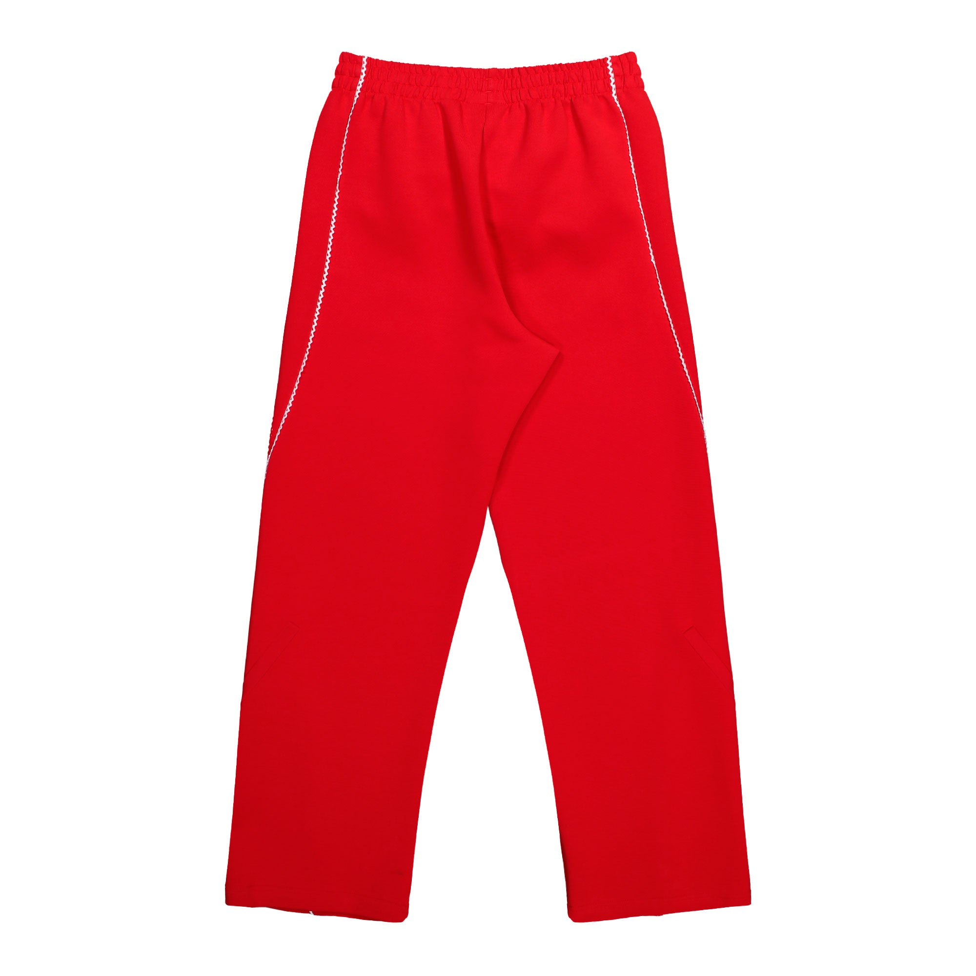Arte Antwerp x adidas Z.N.E. Pant Better Scarlet / White Sweatspants KC9596 Close-up | Overkill