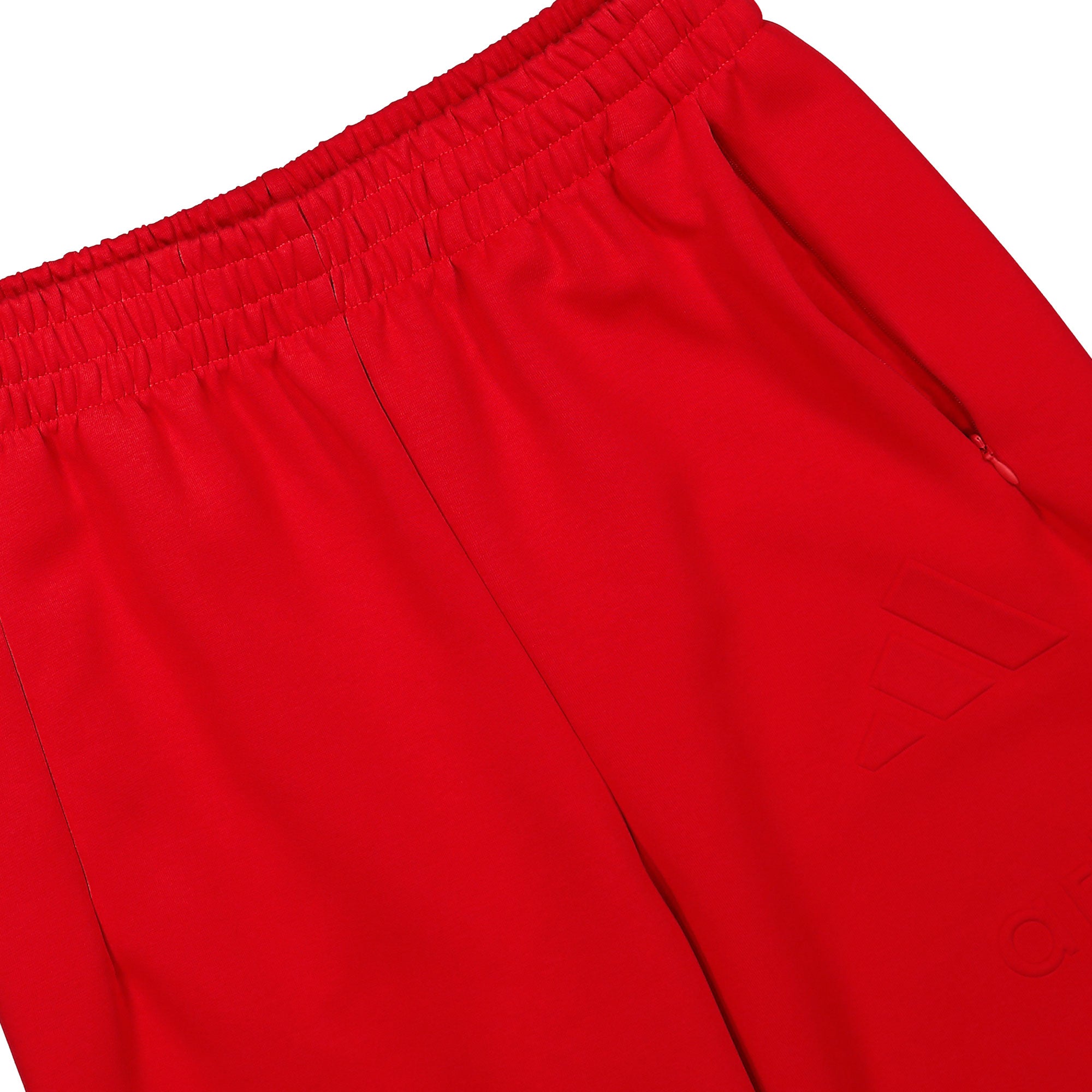 Arte Antwerp x adidas Z.N.E. Pant Better Scarlet / White Sweatspants KC9596 Detail View 1 | Overkill