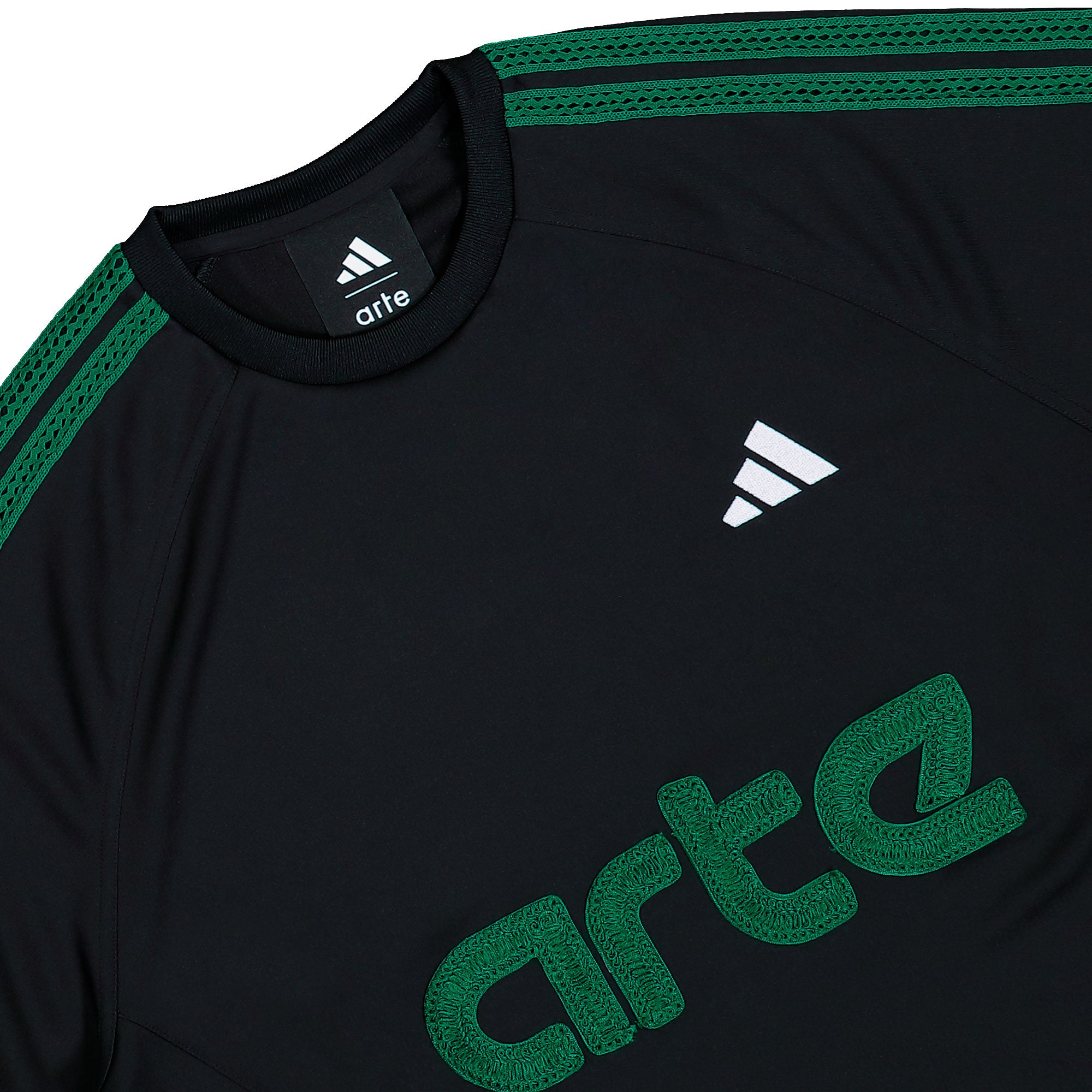 Arte Antwerp x adidas Jersey Black T-Shirt KC9602 Detailfoto | Overkill