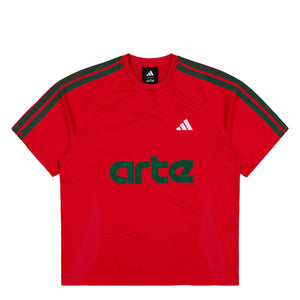 Arte Antwerp x adidas Jersey Better Scarlet T-Shirt KC9603 | Overkill