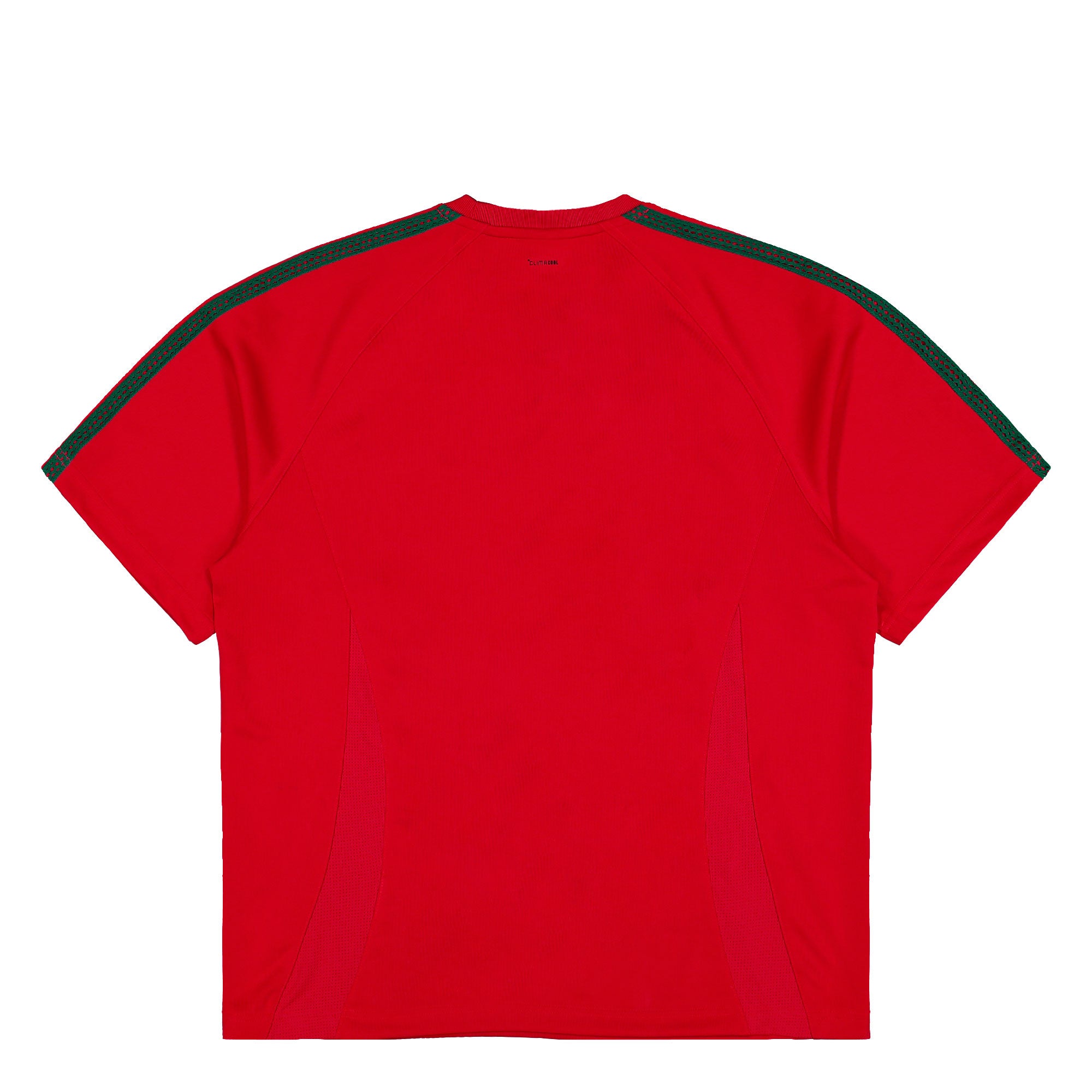 Arte Antwerp x adidas Jersey Better Scarlet T-Shirt KC9603 Close-up | Overkill