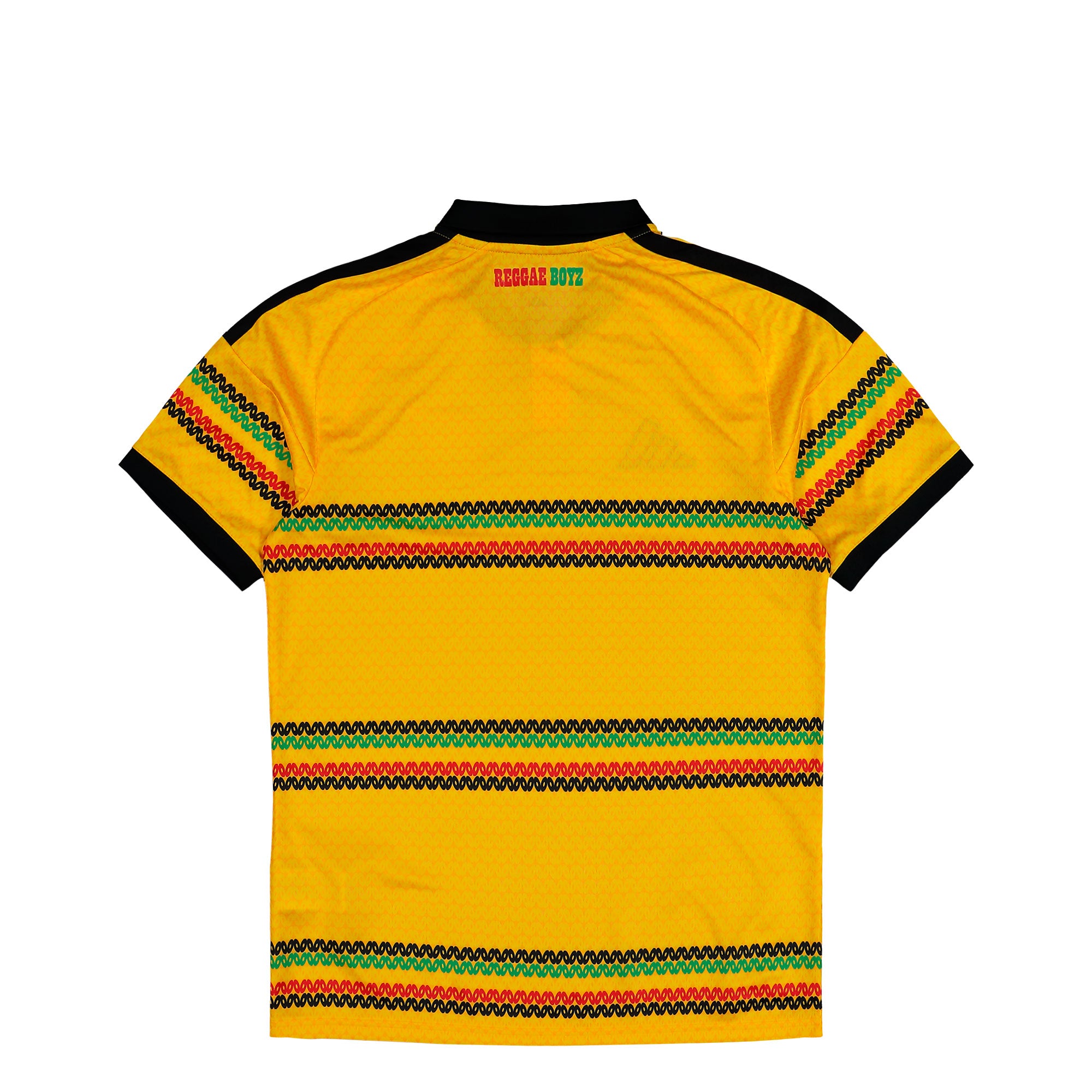 adidas JFF Jamaica Home Jersey Bold Gold T-Shirts KD0959 Close-up | Overkill