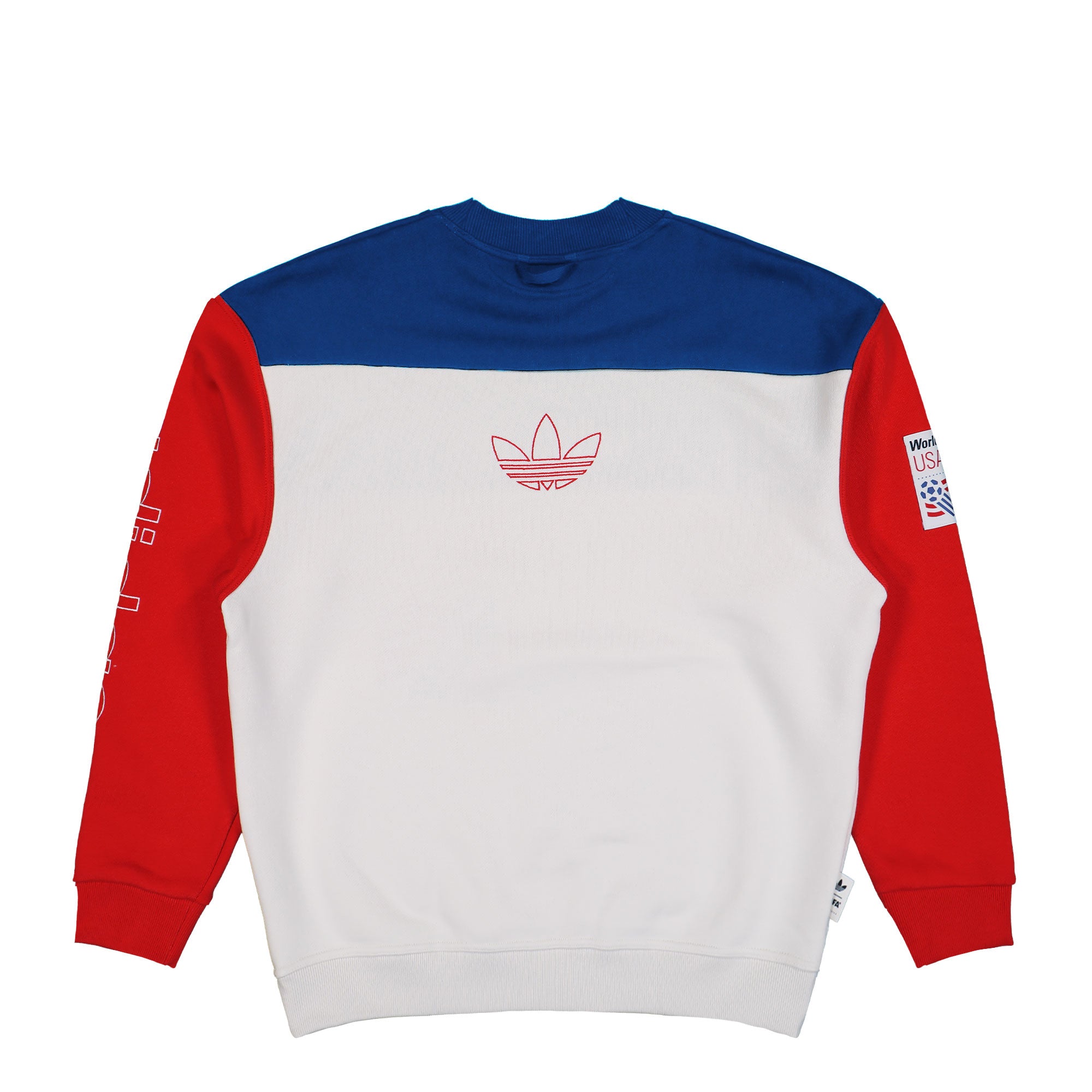 adidas Graphic Sweatshirt Team Royal Blue / Cloud White Sweatshirts KD1156 Close-up | Overkill